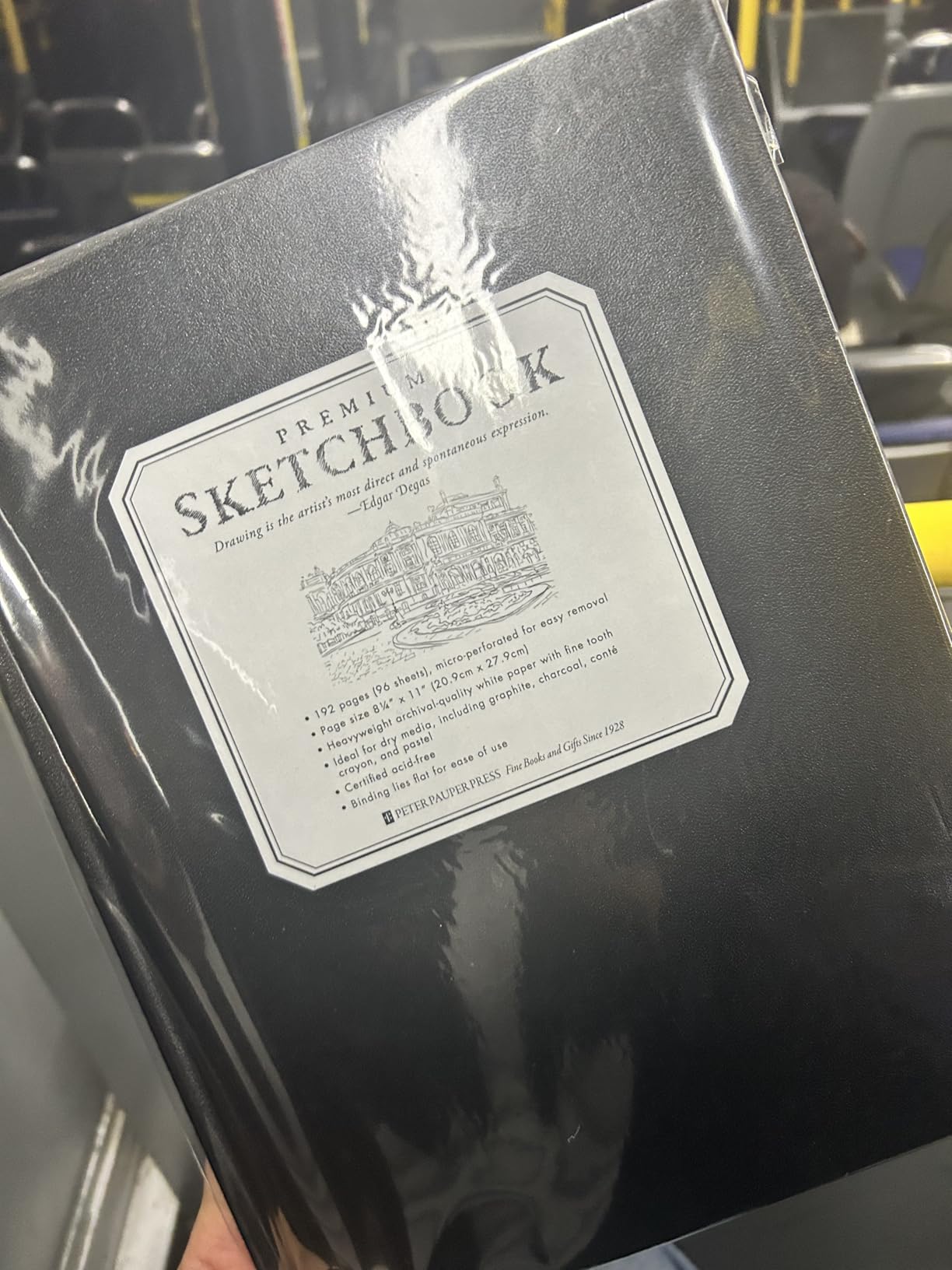 Premium Sketchbook (Large journal) customer photo 2
