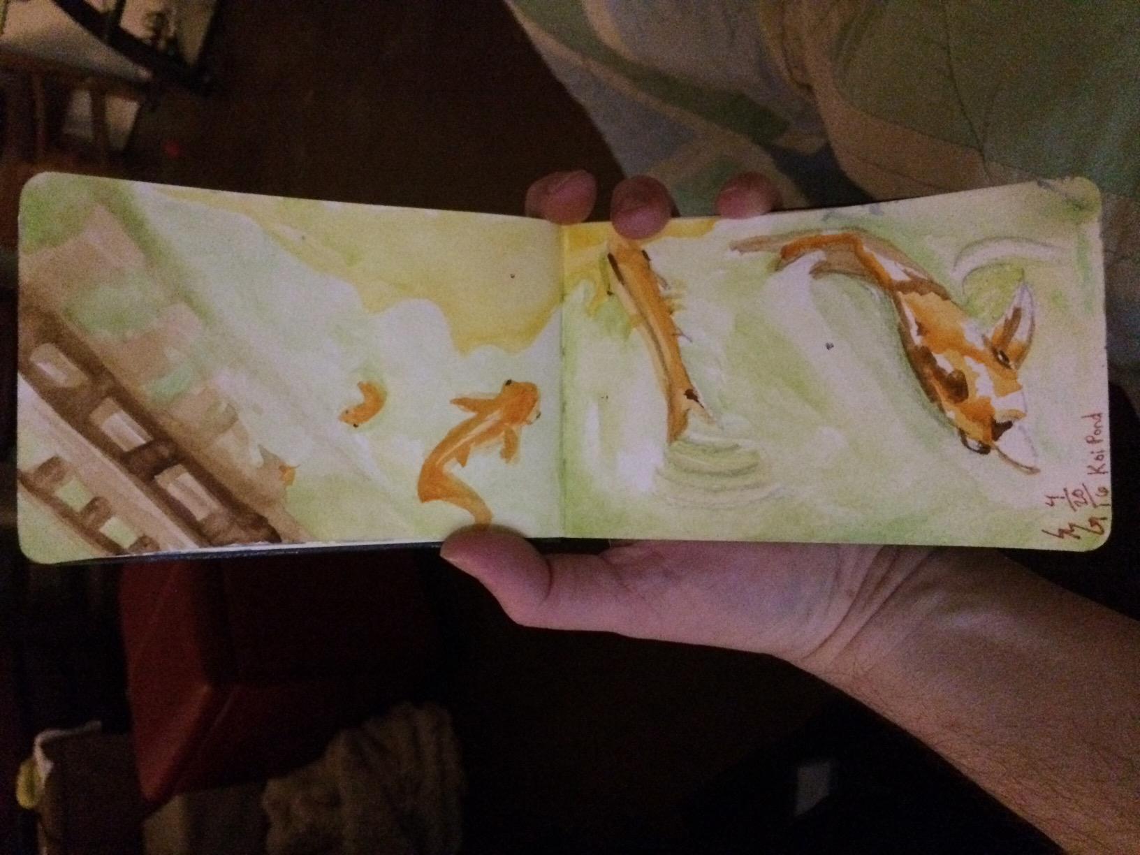 Moleskine Art Plus Watercolor Album, Pocket, Black, Hard Cover (3.5 x 5.5) customer photo 1
