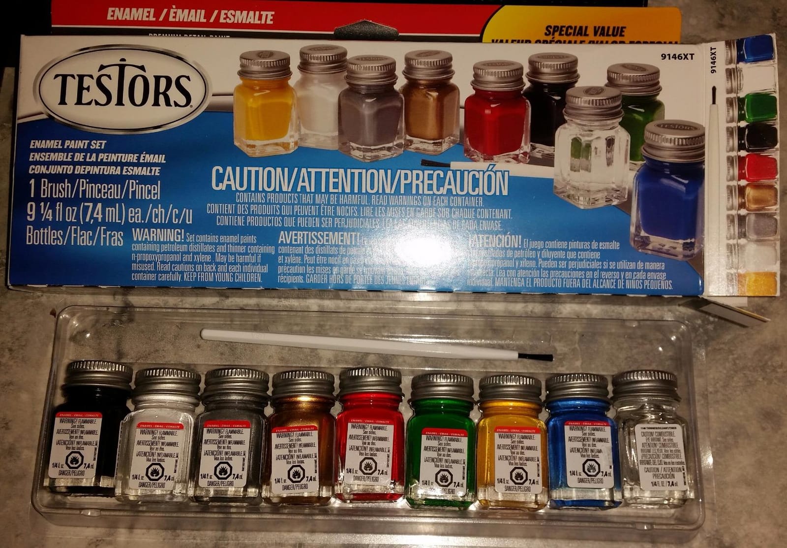 Testors 9146XT Promotional Enamel Paint Set( Packaging may vary) customer photo 1