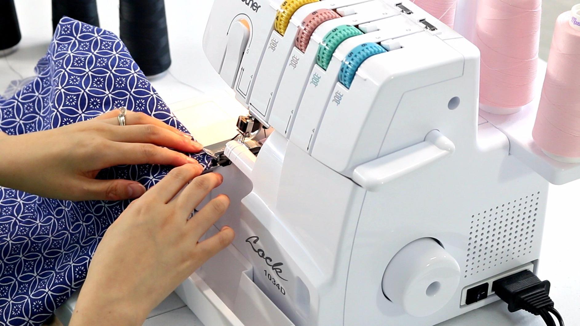 Brother 1034D Serger Overlock Sewing Machine customer photo 2