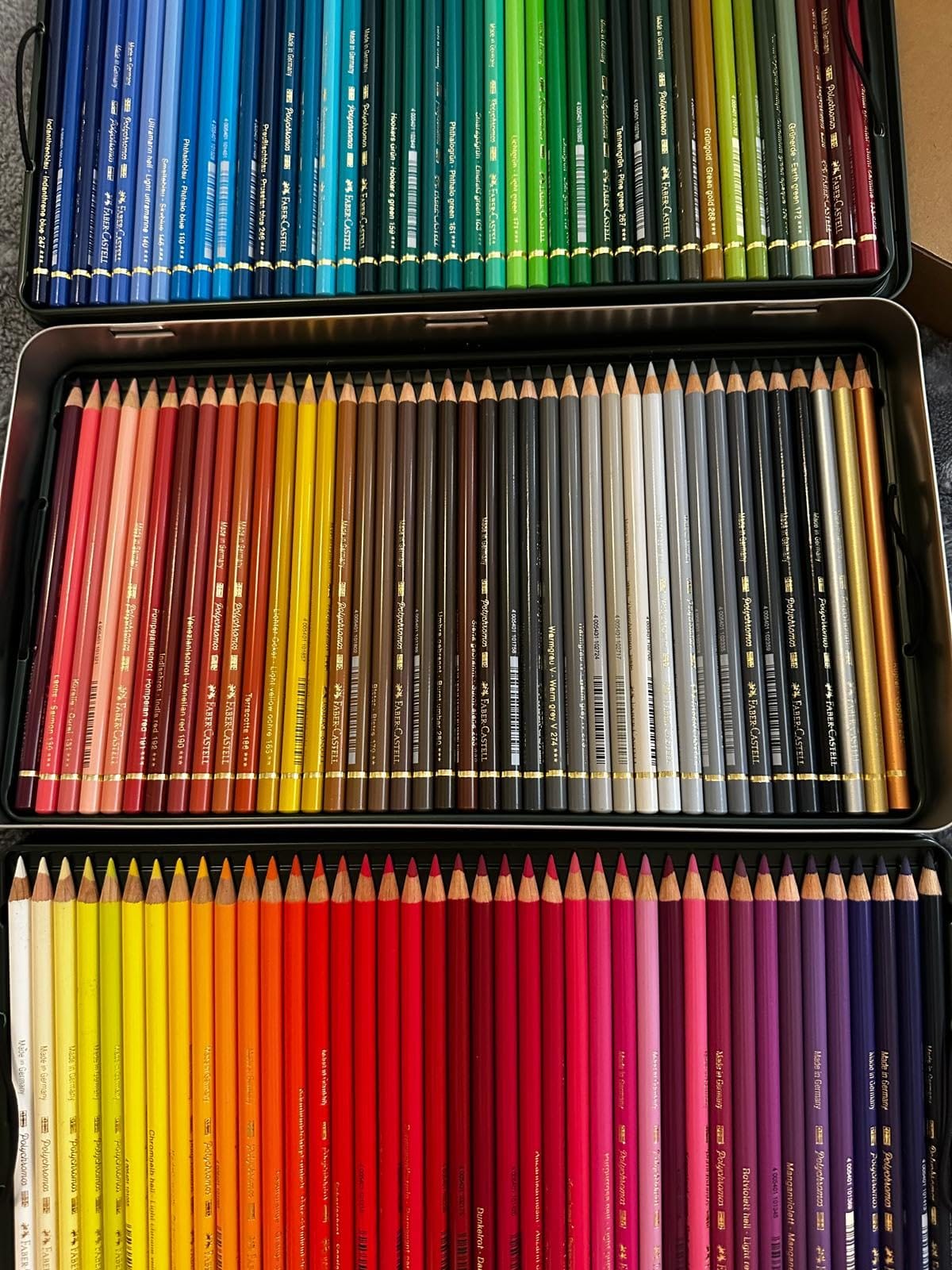 Faber-Castell Polychromos Artists' Color Pencils - Tin of 120 Colors - Premium Quality Artist Pencils customer photo 1