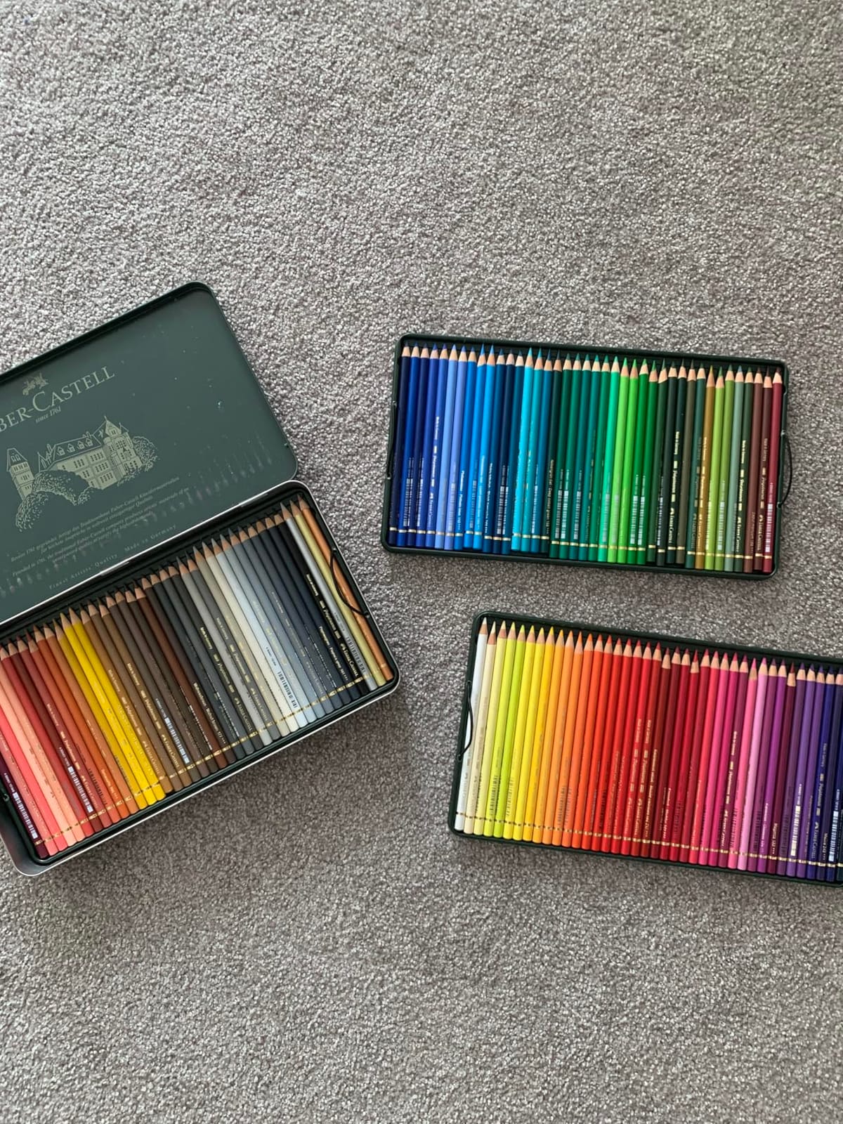 Faber-Castell Polychromos Artists' Color Pencils - Tin of 120 Colors - Premium Quality Artist Pencils customer photo 2