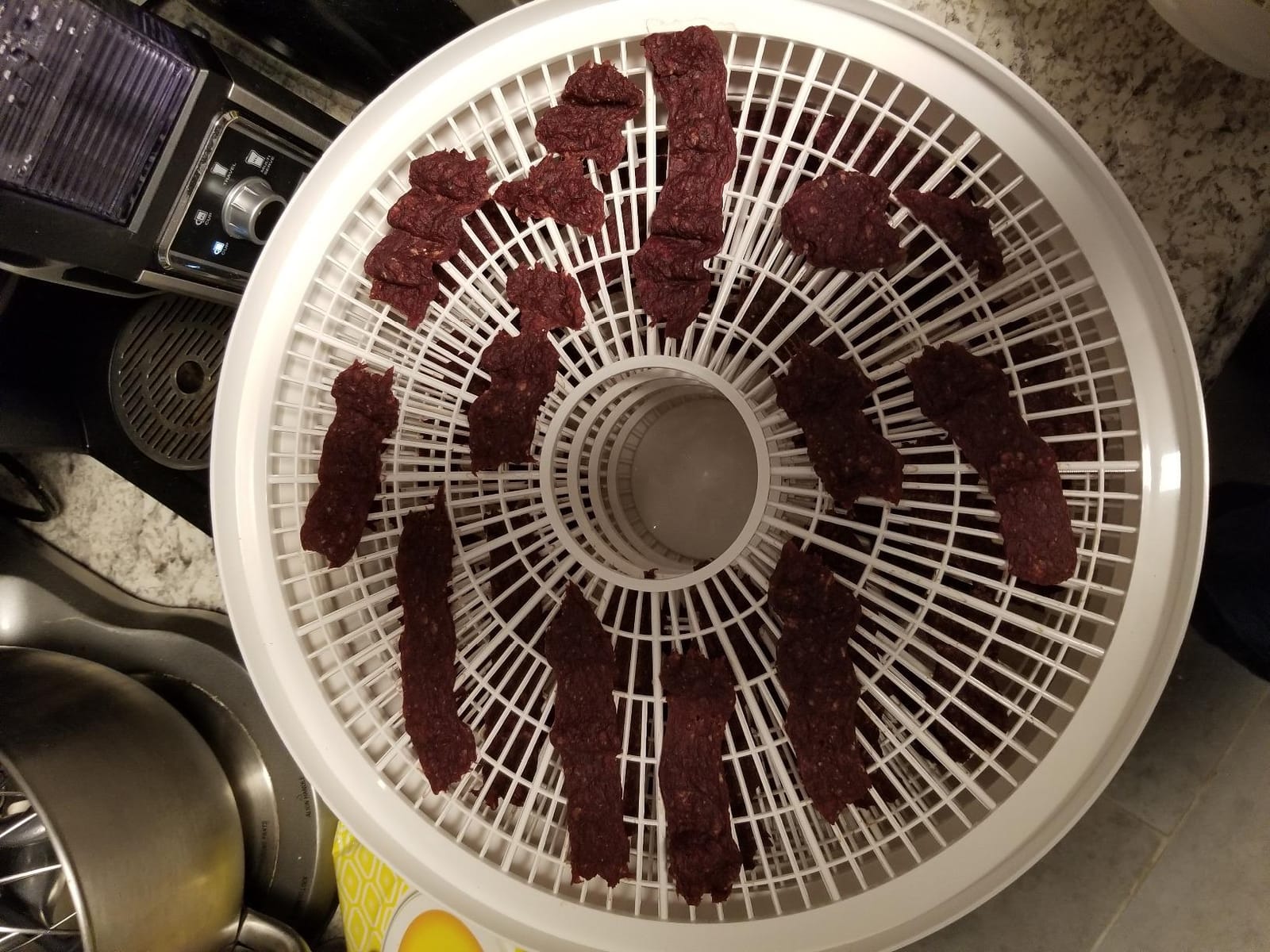 Nesco FD-28JX JerkyXpress Food Dehydrator with Accessories for Beef Jerky, 4 Trays, White customer photo 1