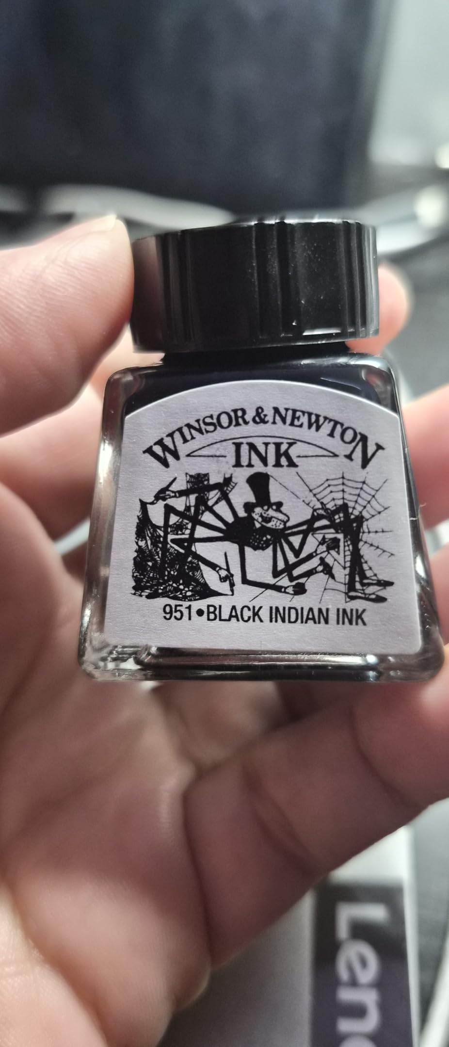 Winsor & Newton Drawing Ink, 14ml Bottle, Black Indian customer photo 1