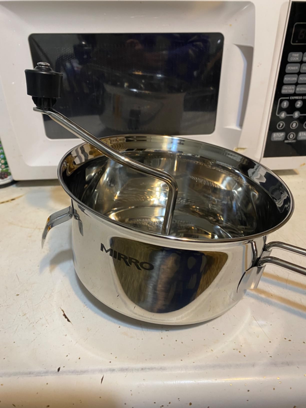 Mirro 50024 Foley Stainless Steel Healthy Food Mill Cookware, 2-Quart, Silver - customer photo 2