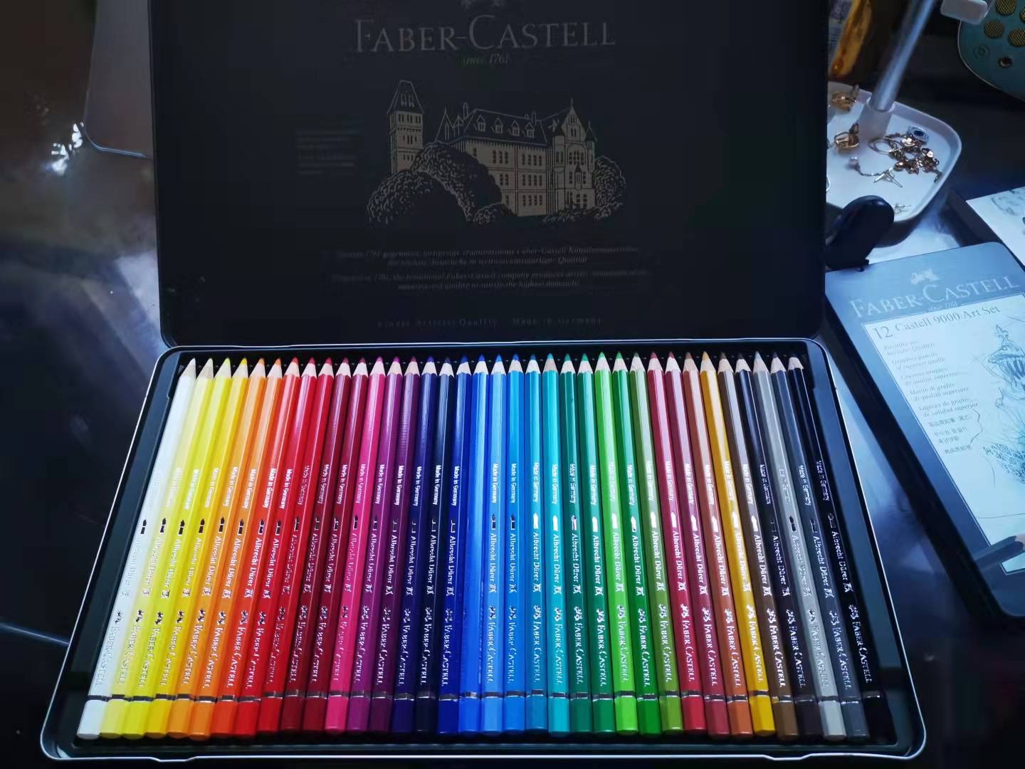 Faber-Castel FC117536 Albrecht Durer Artist Watercolor Pencils In A Metal Tin (36 Pack), Assorted customer photo 1