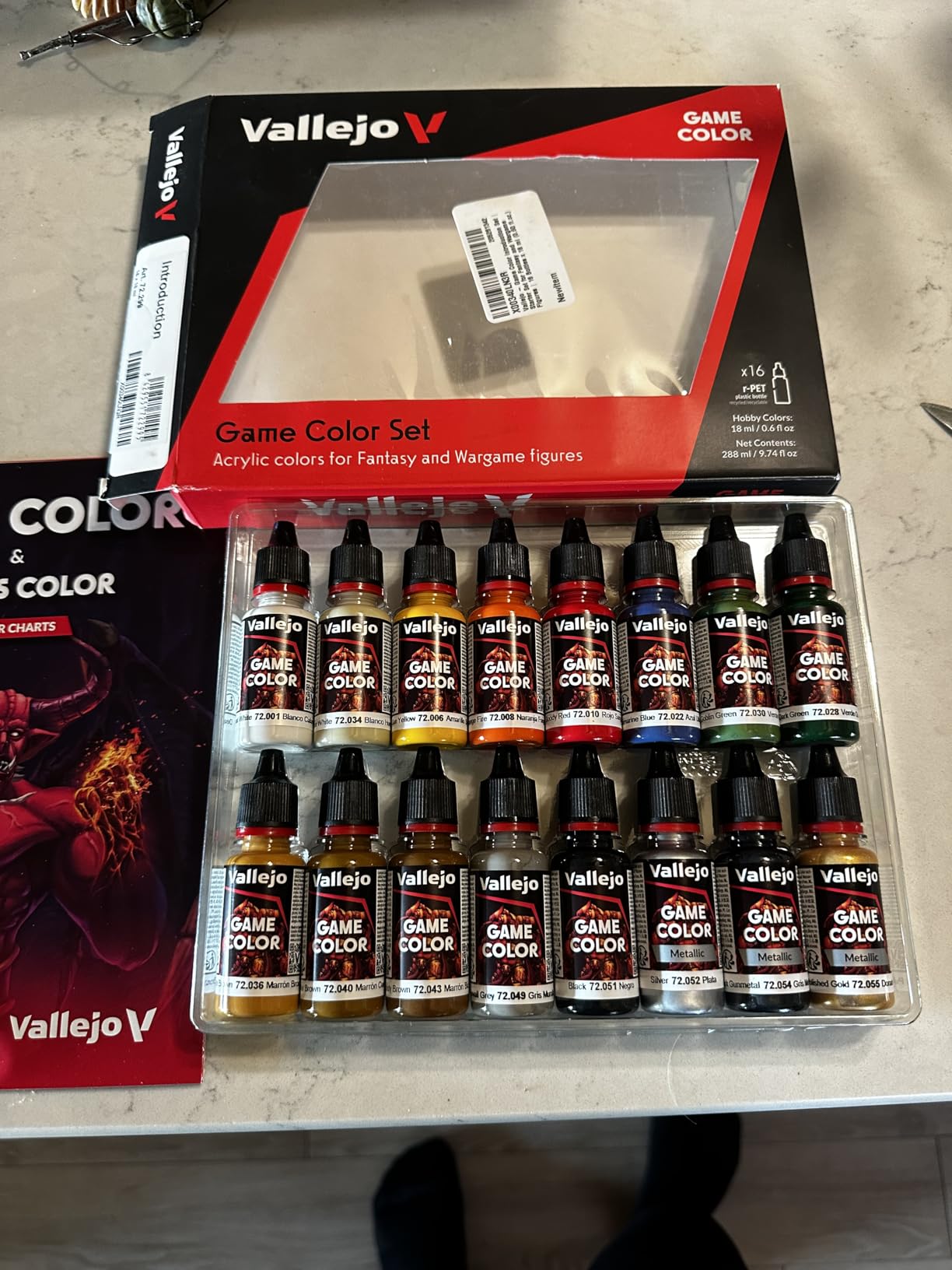Vallejo - Game Color Introduction Set, 16 Bottles x 0.60 fl oz customer photo 1