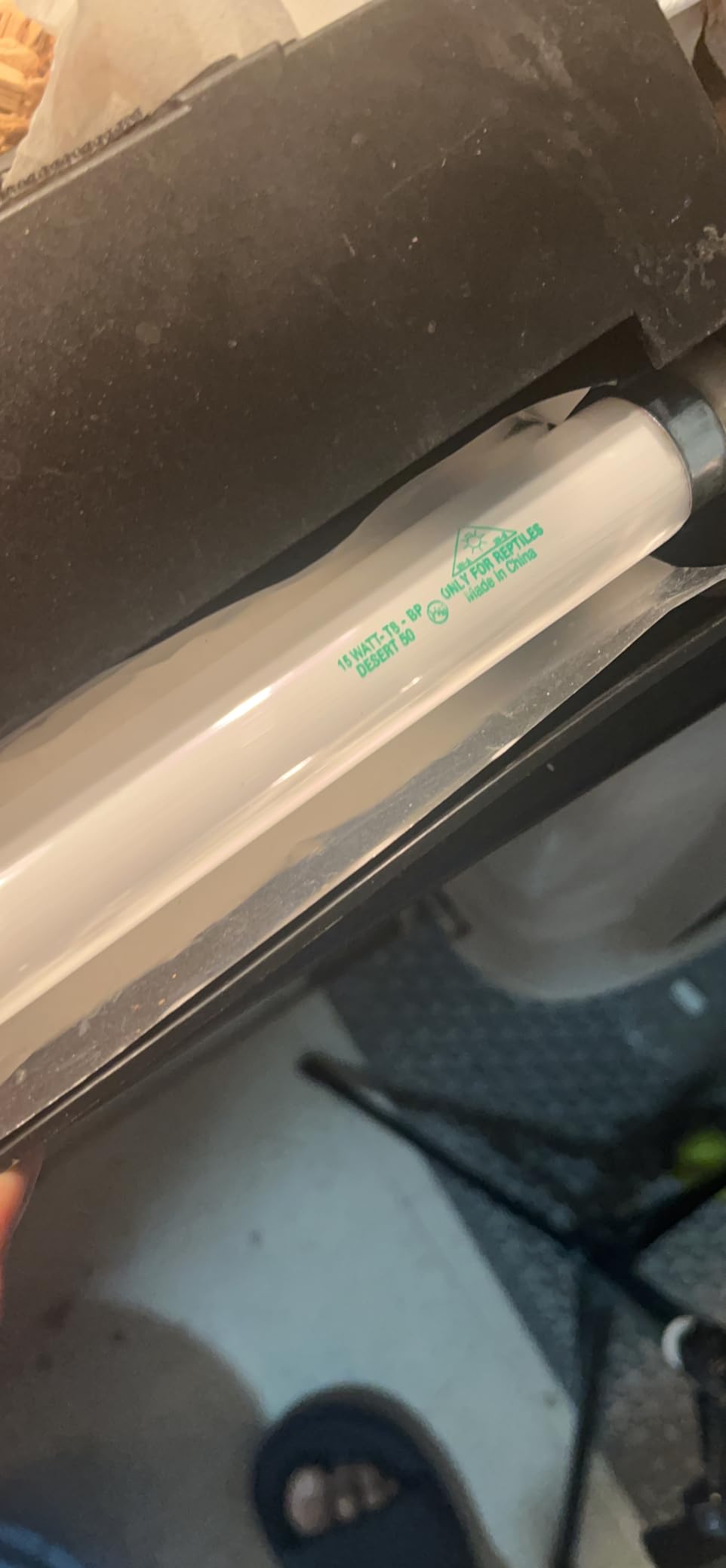 Zilla Desert T8 UVB Fluorescent Light Bulb, 15 Watt customer photo 1