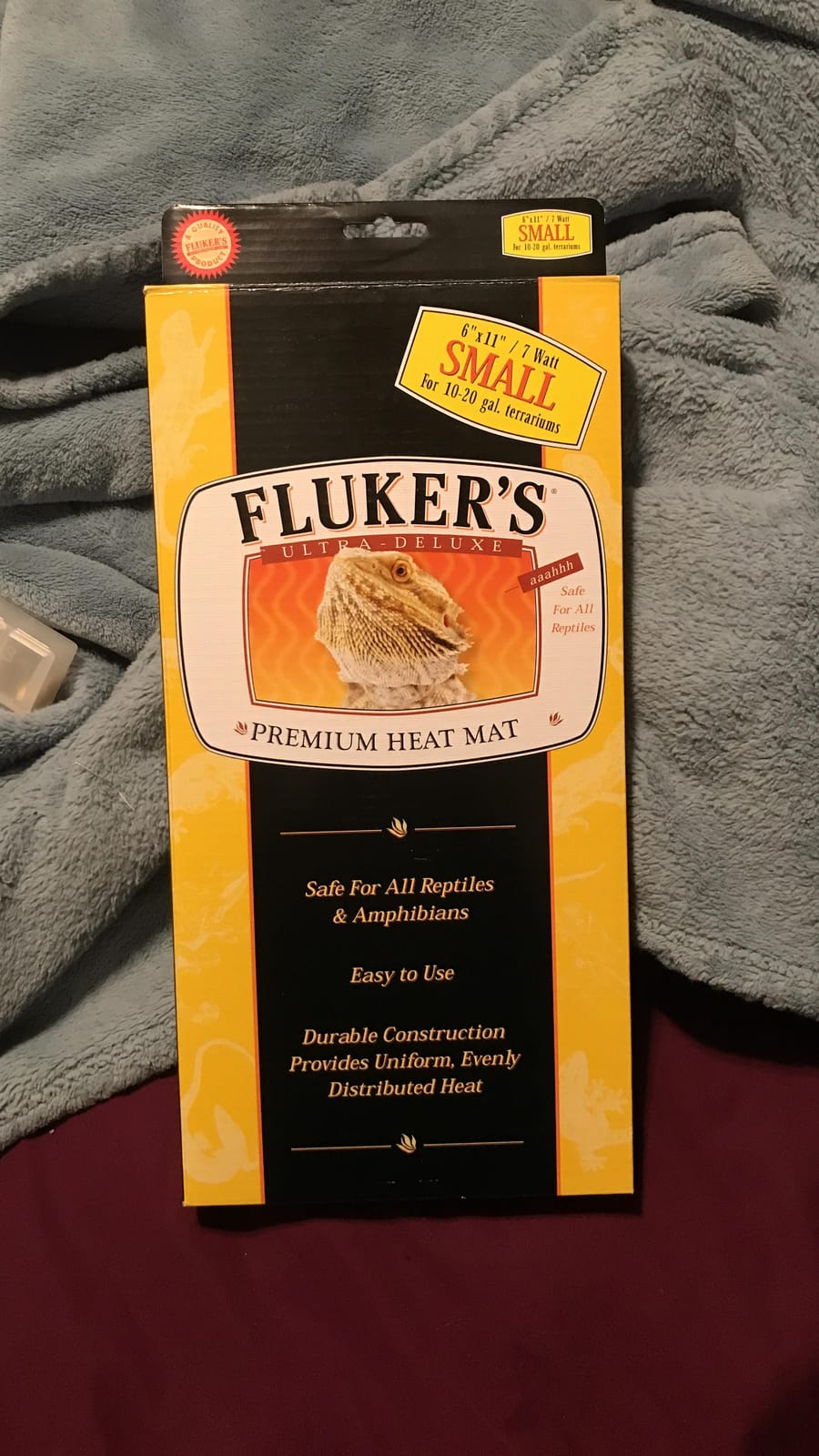 Fluker Labs Under Tank Heater Mat - Small, 6 Inch x 11 Inch customer photo 1