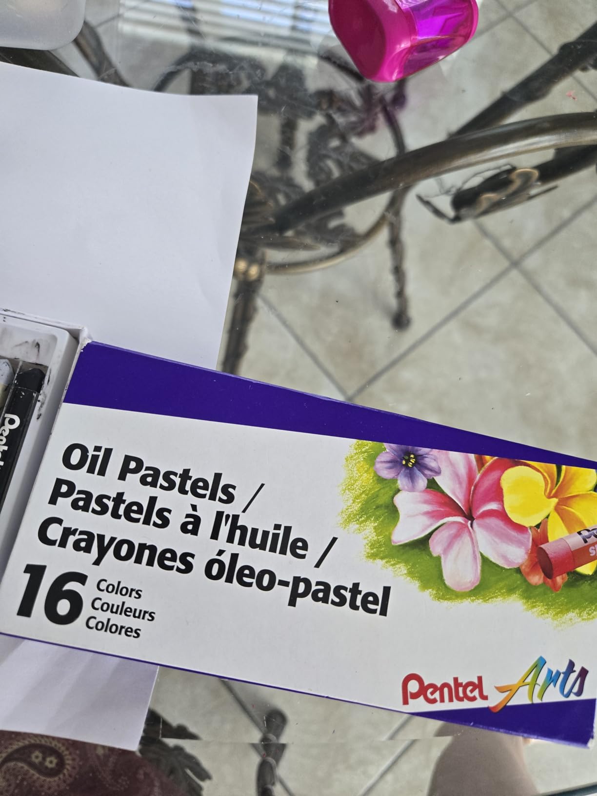 Pentel Arts Oil Pastel Set, Assorted Colors, Set of 25 (PHN-25) customer photo 1