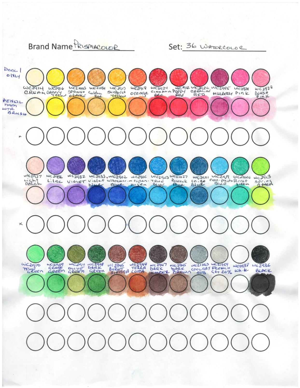 Prismacolor Premier Water-Soluble Colored Pencils, Watercolor Set, Assorted Colors, 36 Count - Adult Coloring, Art Supplies, Wet or Dry Use customer photo 2