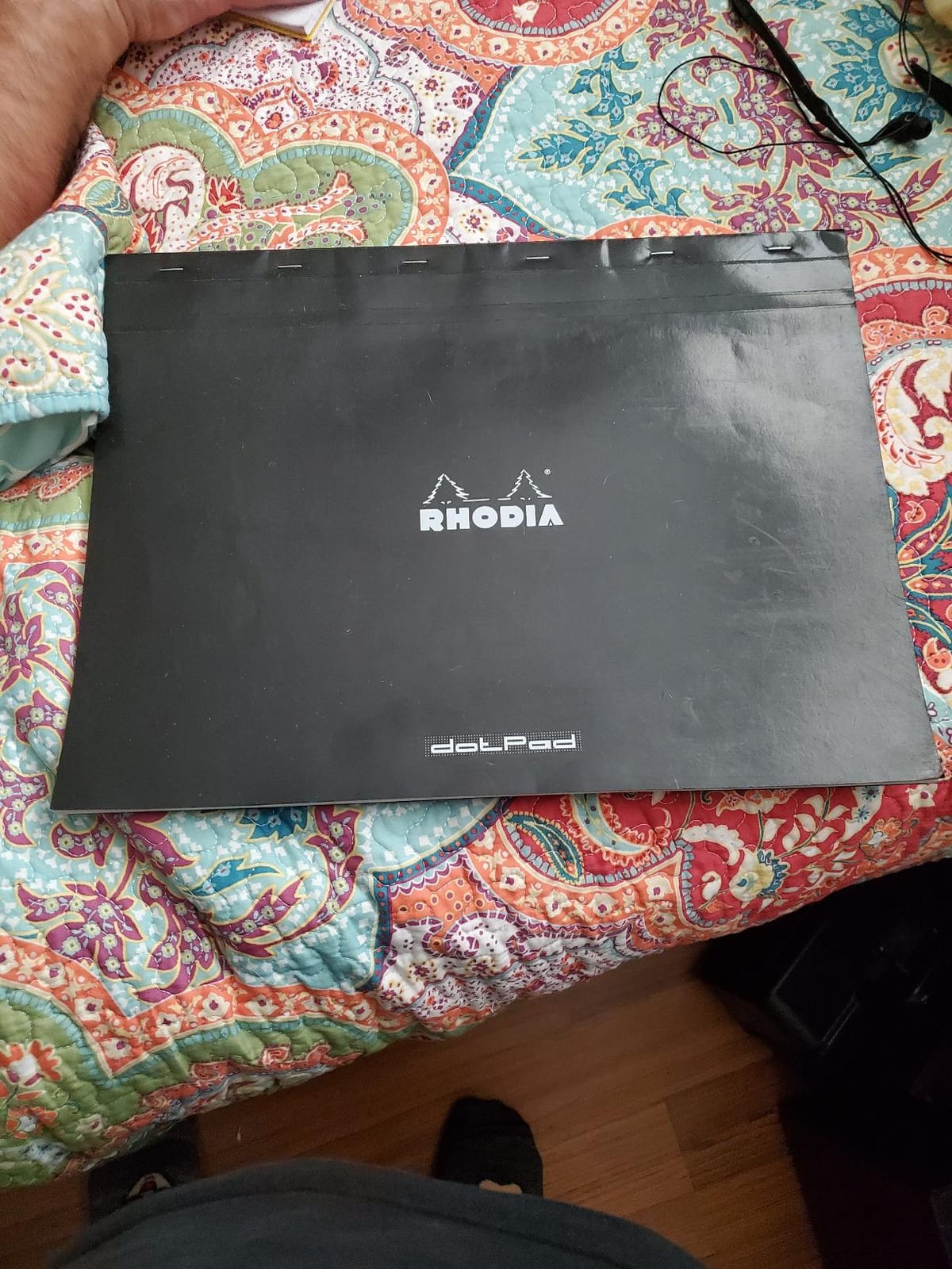 Rhodia Notepad, No16 A5, Plain Blank - Orange customer photo 2
