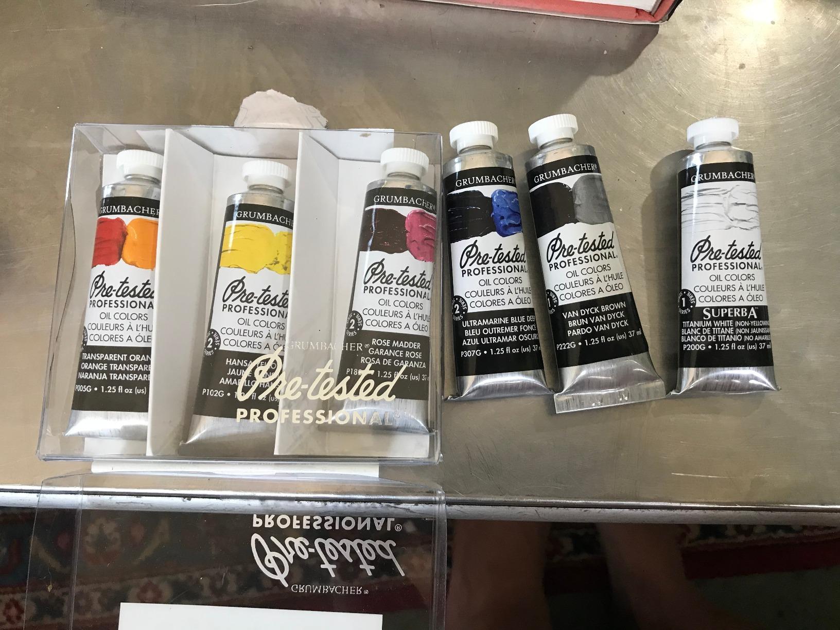 Grumbacher Pre-Tested Oil Color Set, 10-Colors customer photo 1