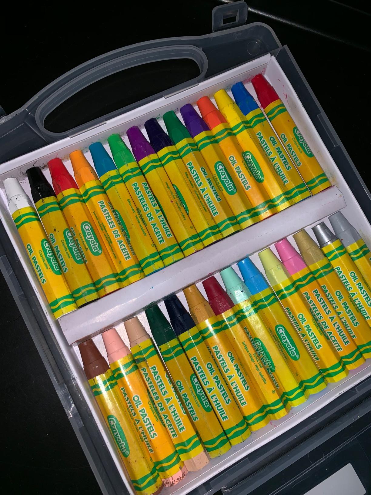 Faber-Castell Blendable Oil Pastels In Durable Storage Case | Back to School Favorites | 24 Vibrant Colors - Non-Toxic Pastels for Kids customer photo 2