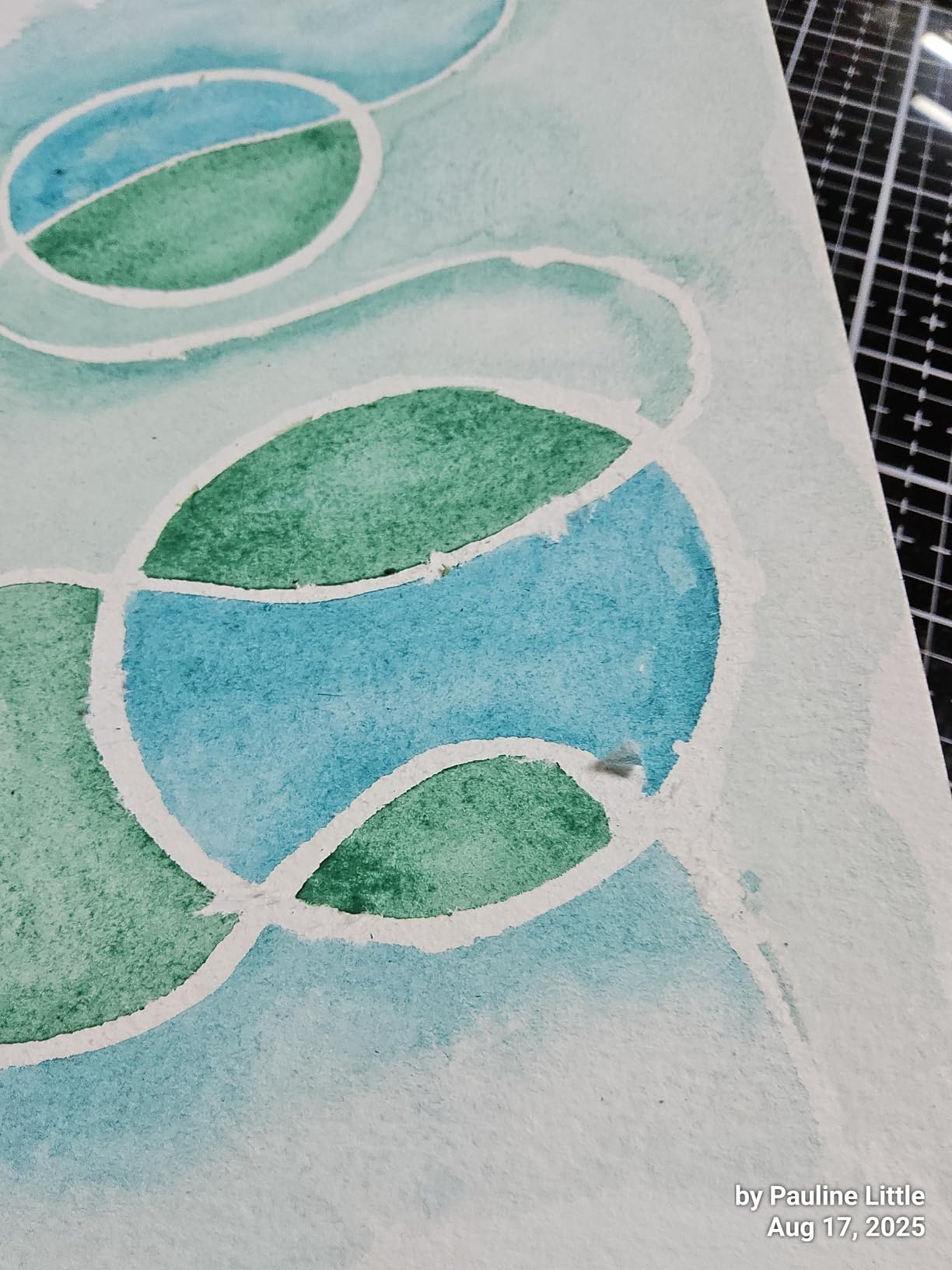DANIEL SMITH 1oz Bottle with 5 Applicator Tips, Artist Masking Fluid, 284075001 , White customer photo 1