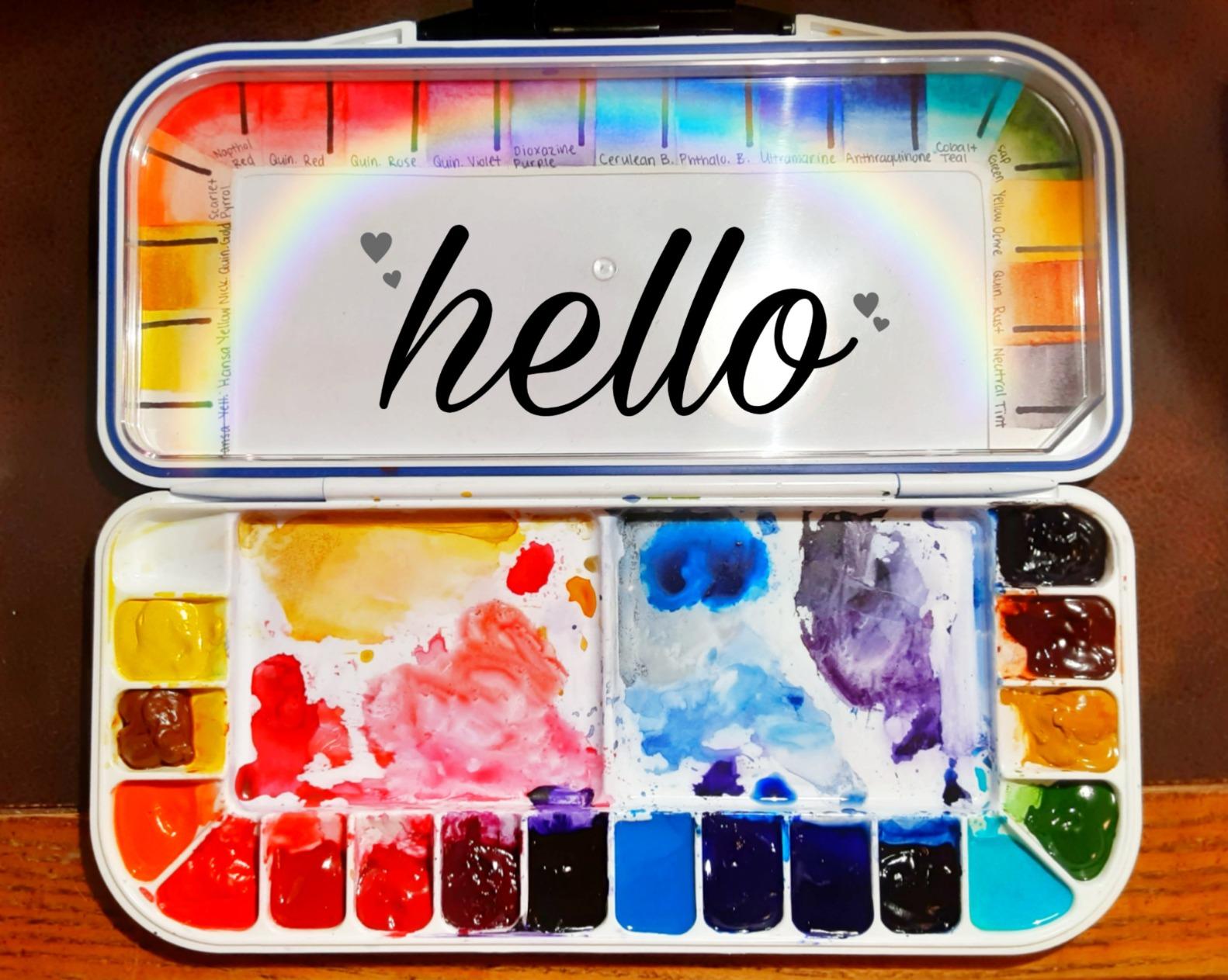 M. Graham & Co. 33-Set 1/2-Ounce Tube Watercolor Paint Basic 5-Color Set customer photo 1