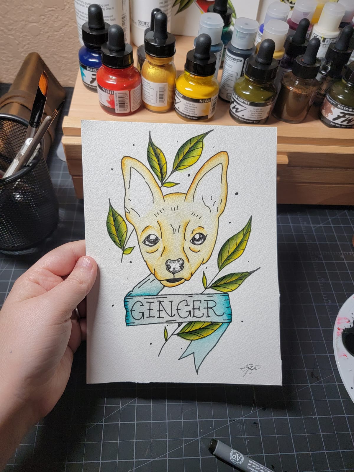 Watercolor Pad, Hot Press 9