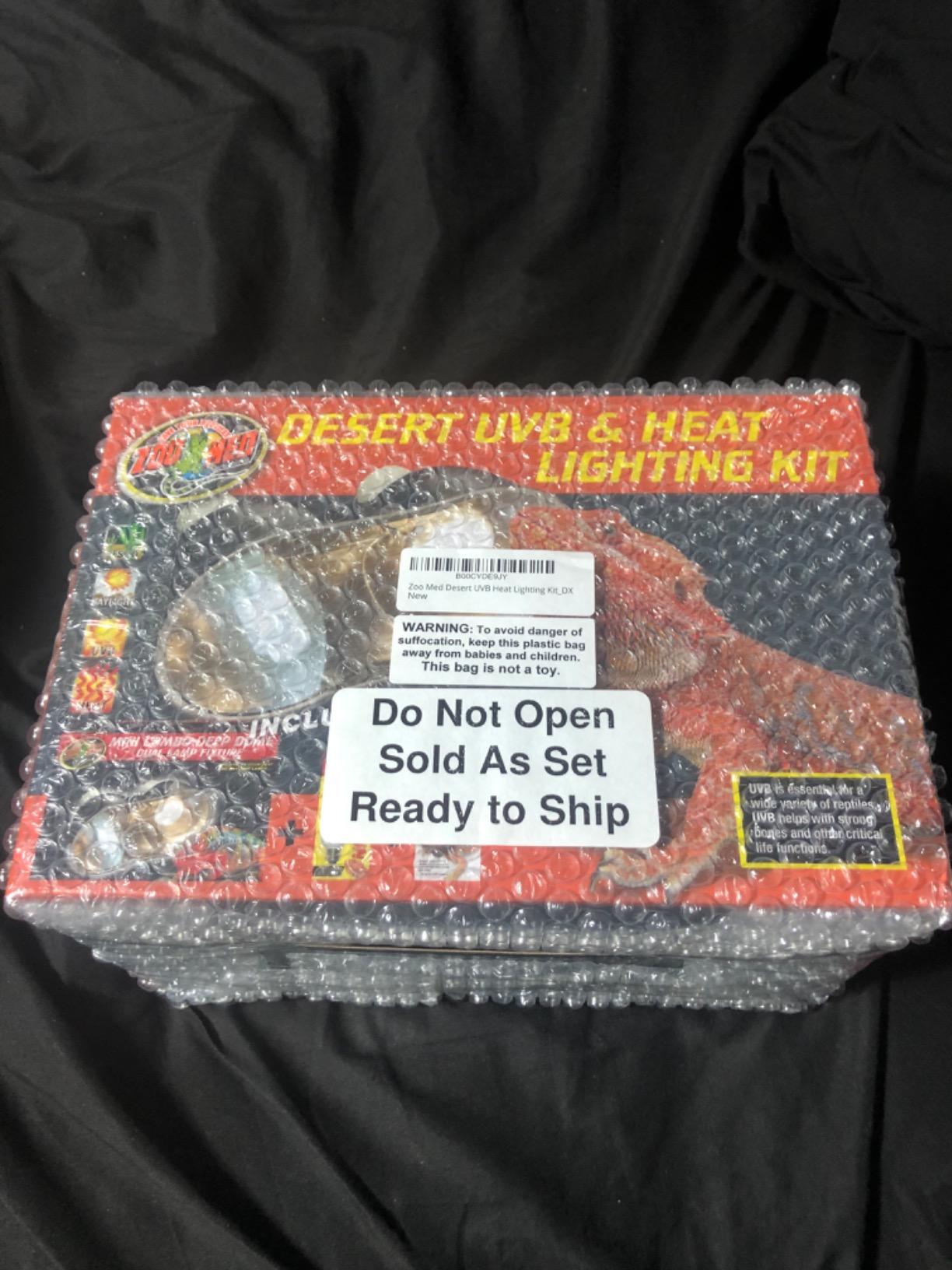 Zoo Med Desert UVB & Heat Lighting Dual Kit customer photo 1