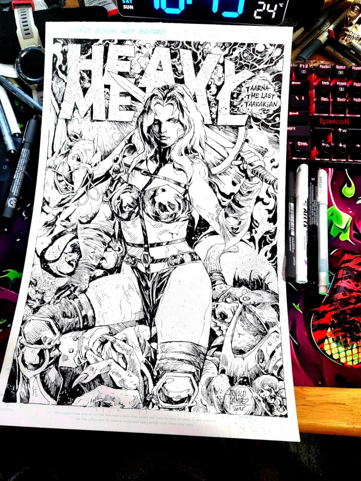 Canson Fanboy Comic Book Art Boards, 11X17 Inches (100510872) customer photo 2
