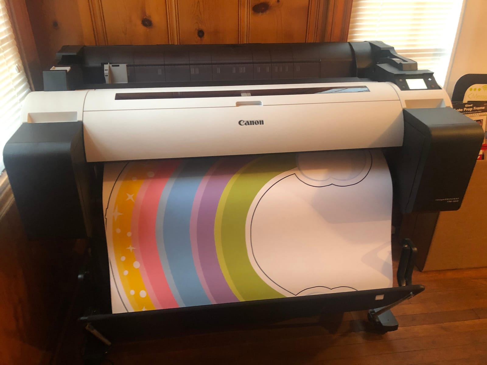 Canon 9856B002AA Wireless Color Printer, ImagePROGRAF customer photo 2
