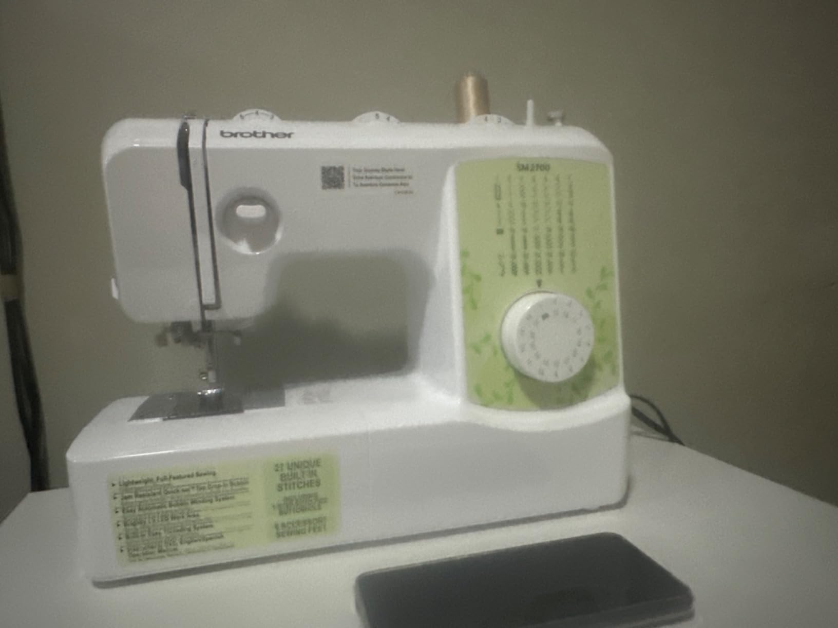 Brother SM2700 27-Stitch Free Arm Sewing Machine customer photo 1
