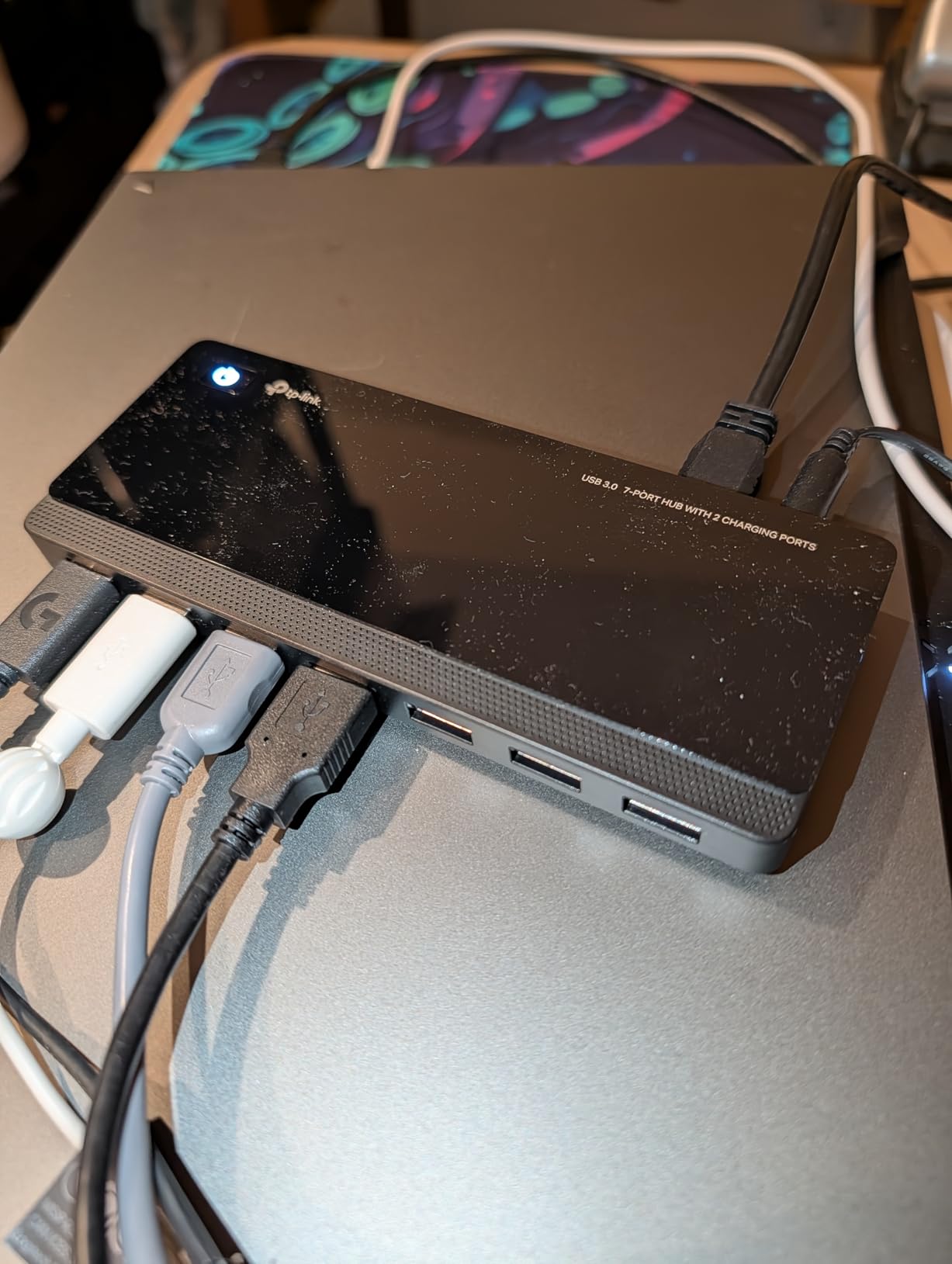 TP-Link Powered USB Hub - 7 USB 3.0 Data Ports & 2 Smart Charging USB Ports customer photo 2