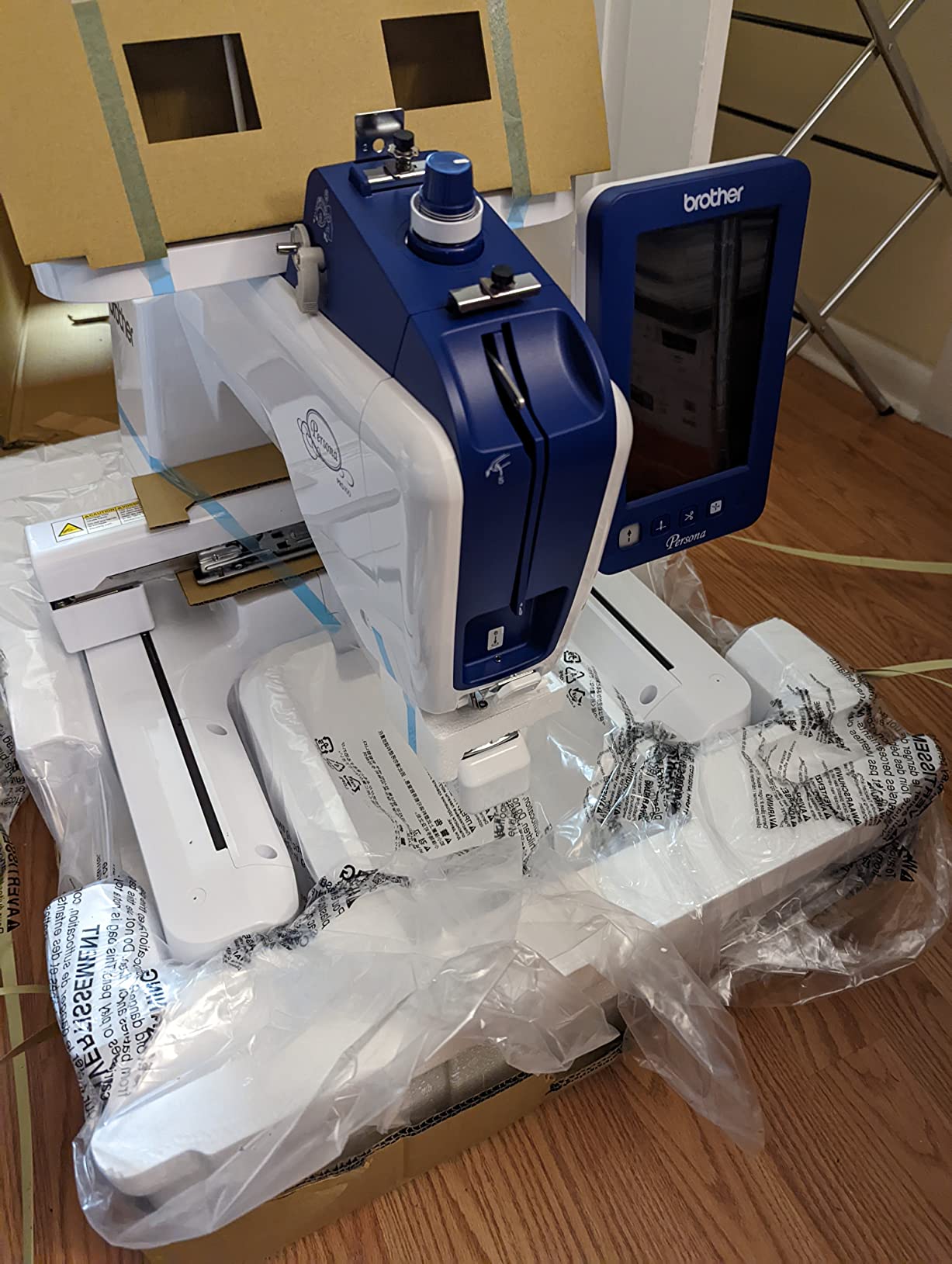 Brother PRS100 Single Needle Embroidery Machine Free Arm customer photo 2