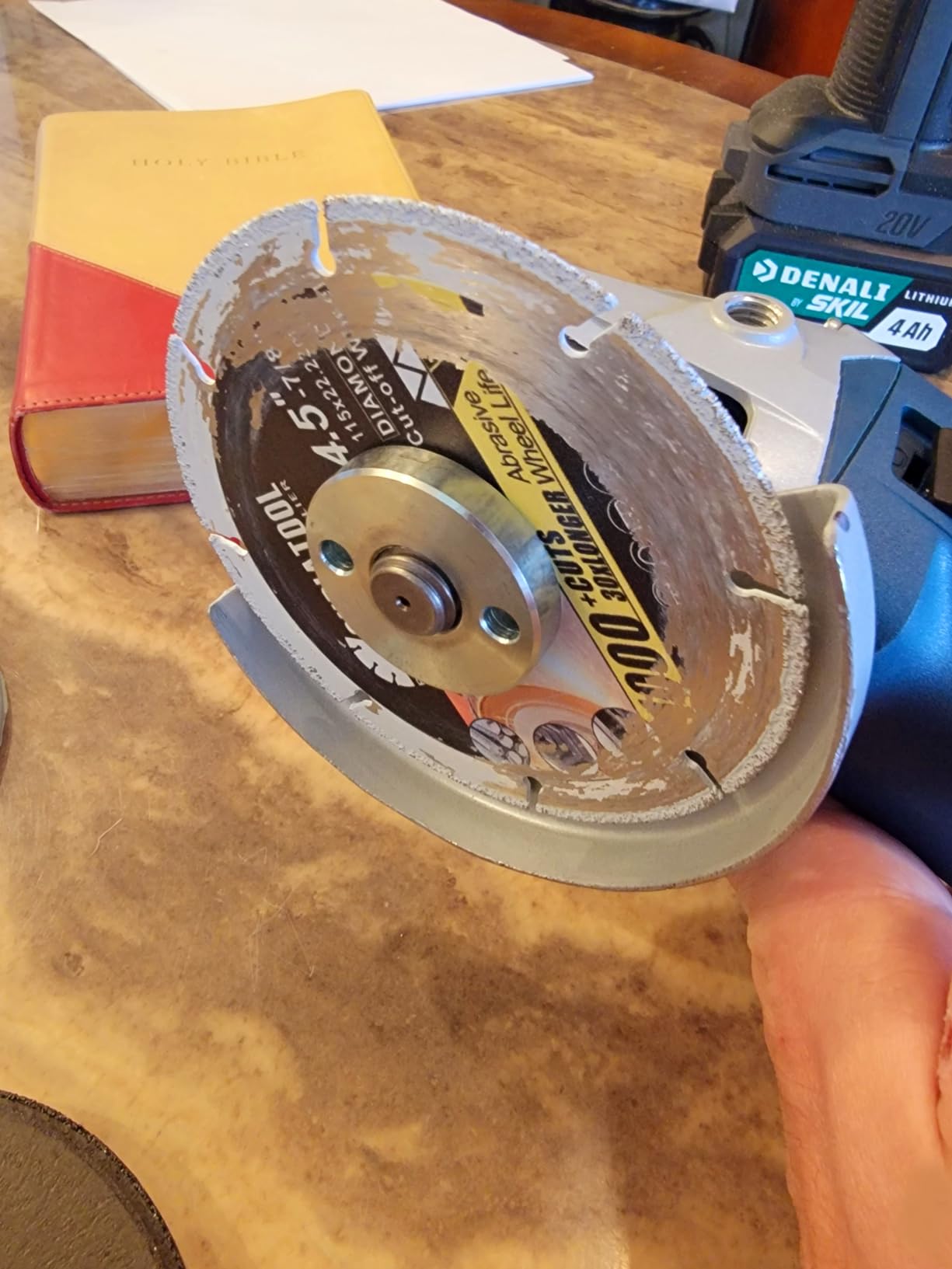 Bosch GWS8-45 4-1/2 In. Angle Grinder customer photo 2