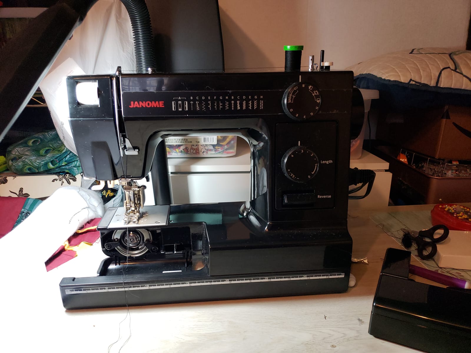 Janome HD1000BE HD1000 Black Edition All Metal Body Sewing Machine, one size customer photo 1