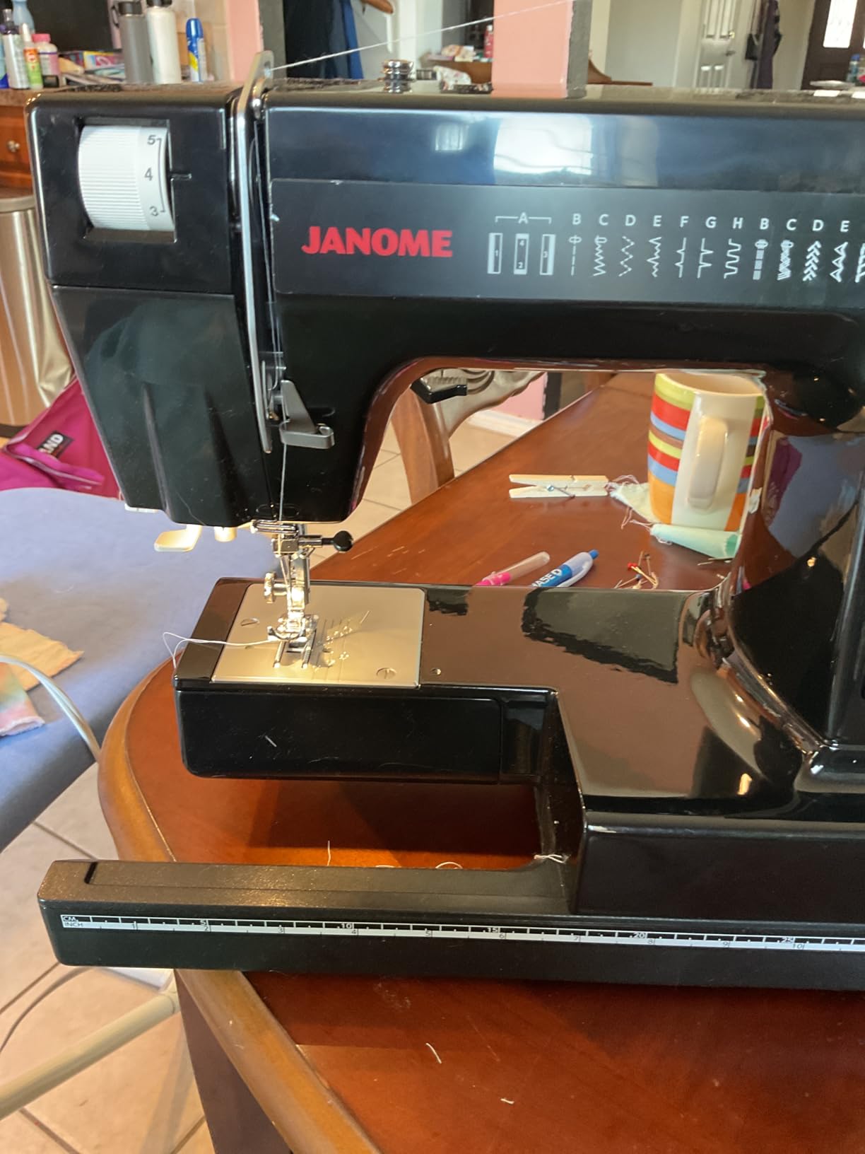 Janome HD1000BE HD1000 Black Edition All Metal Body Sewing Machine, one size customer photo 2