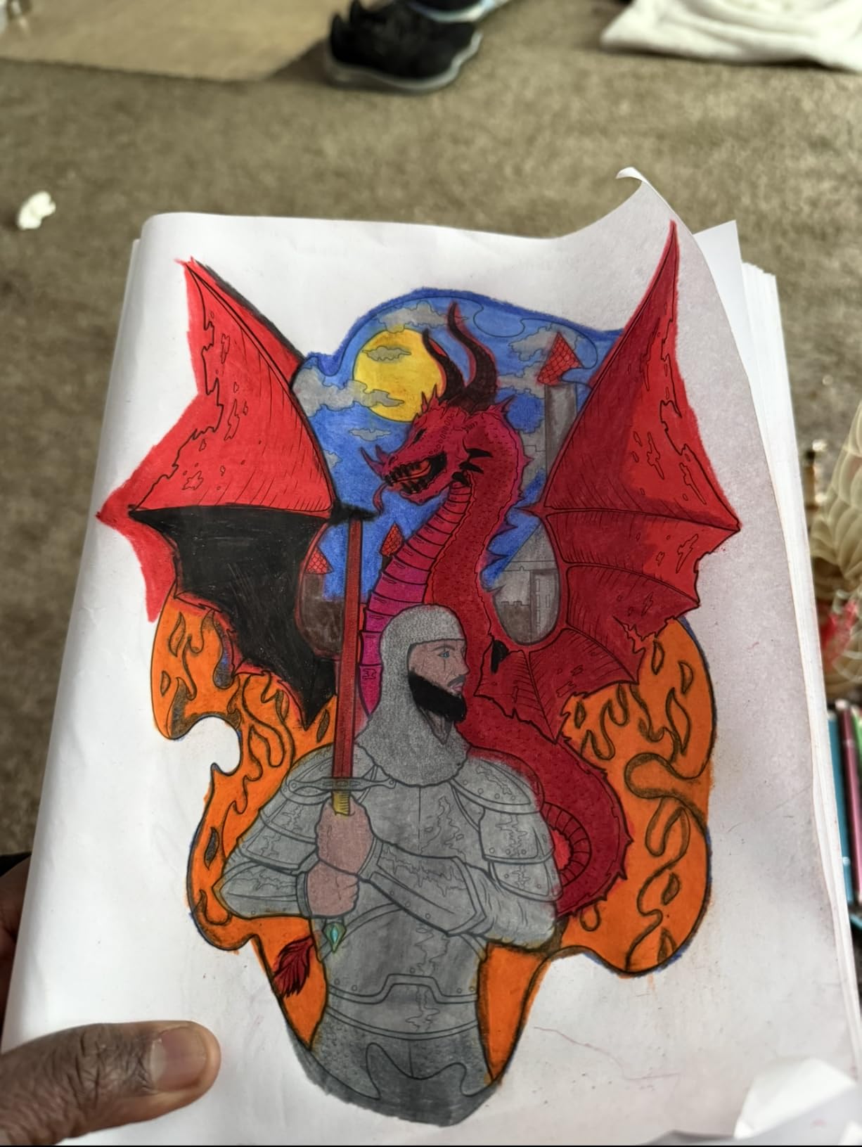 Soucolor 72 Colored Pencils for Adult Coloring Book,Back to School Supplies customer photo 2