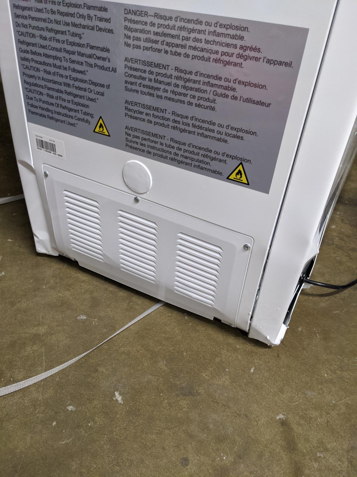 Koolatron 7.0 cu ft Chest Freezer, 195 L, Storage Basket, White customer photo 2