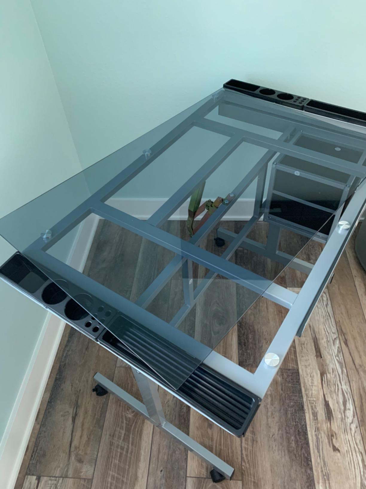 ZENY Glass Drafting Table for Artists customer photo 1