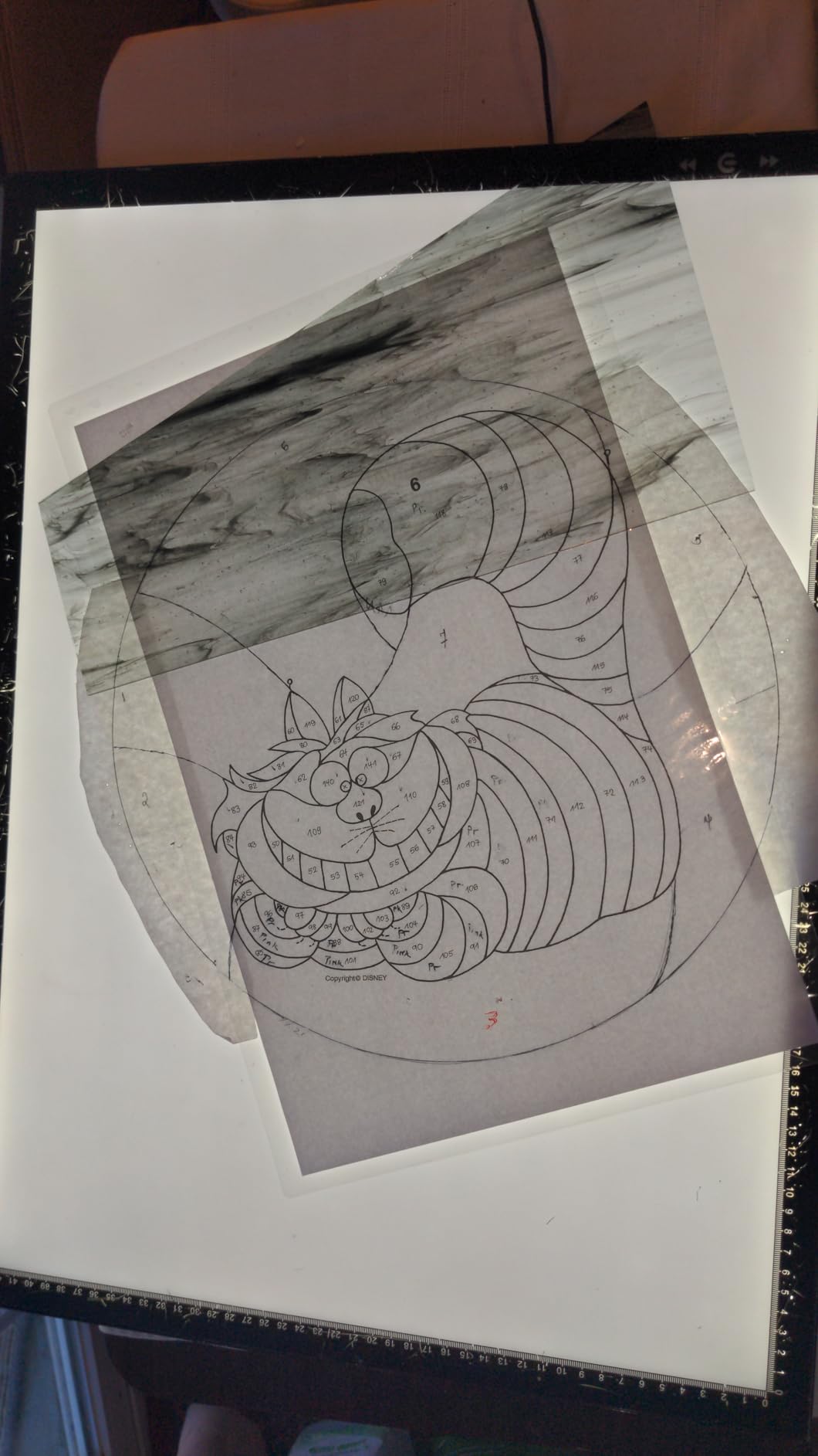 HSK A3 LED Artist tracing Light Box Copy Table, Adjustable High Brightness Light Pad for Tatto Drawing, Sketching, Animation,Diamond Painting Accessories customer photo 1