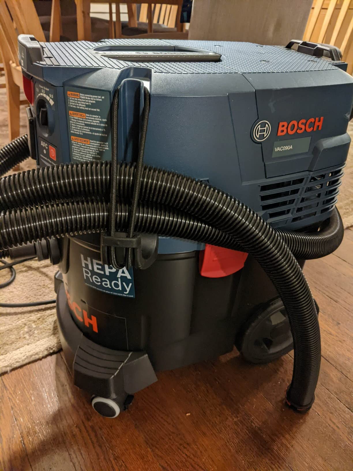 Bosch VAC090AH 9 Gallon Dust Extractor with Auto Filter for Grinder 1773AK customer photo 1