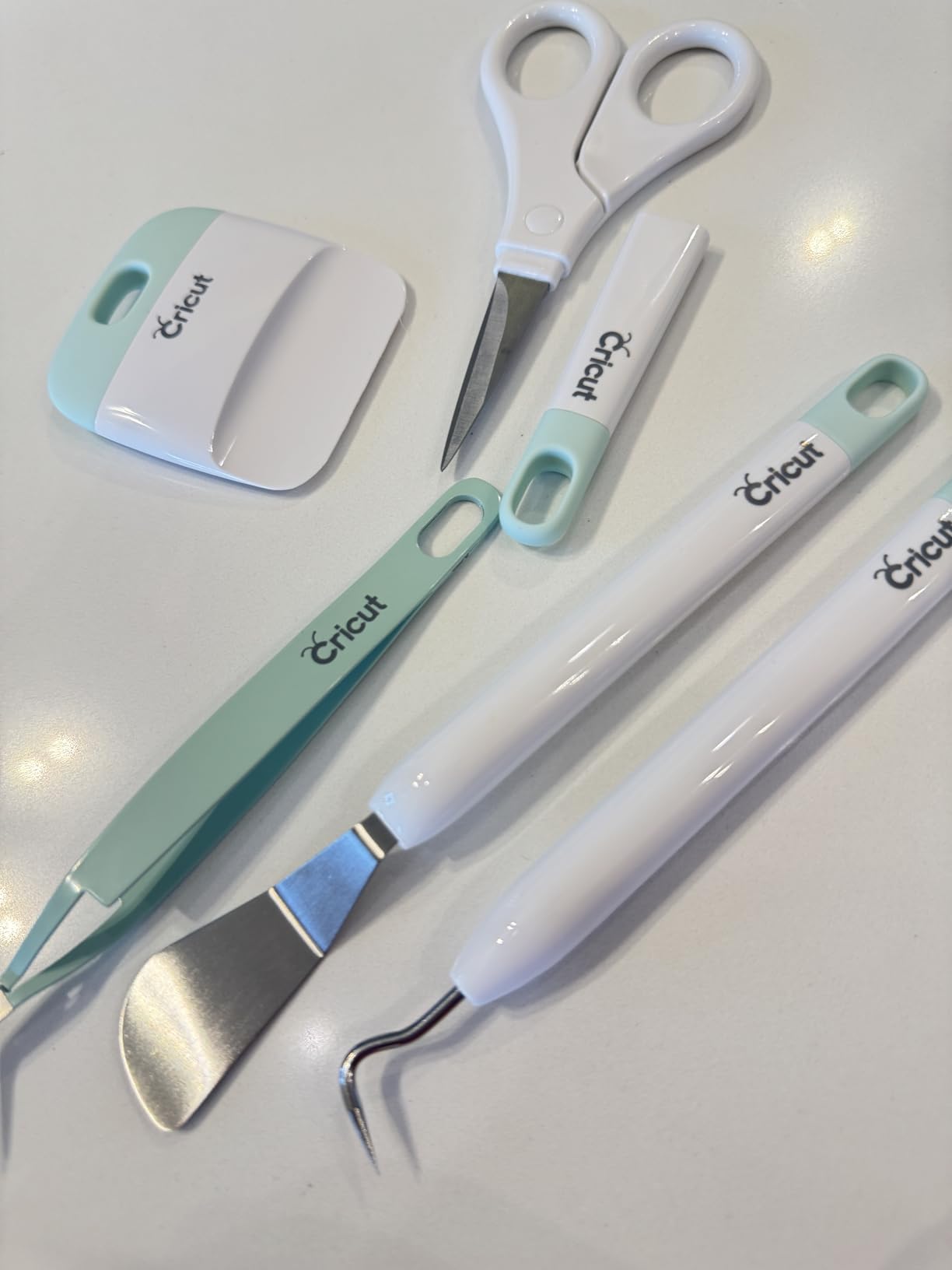 Cricut Basic Tool Set - 5-Piece Precision Tool Kit, Mint customer photo 1