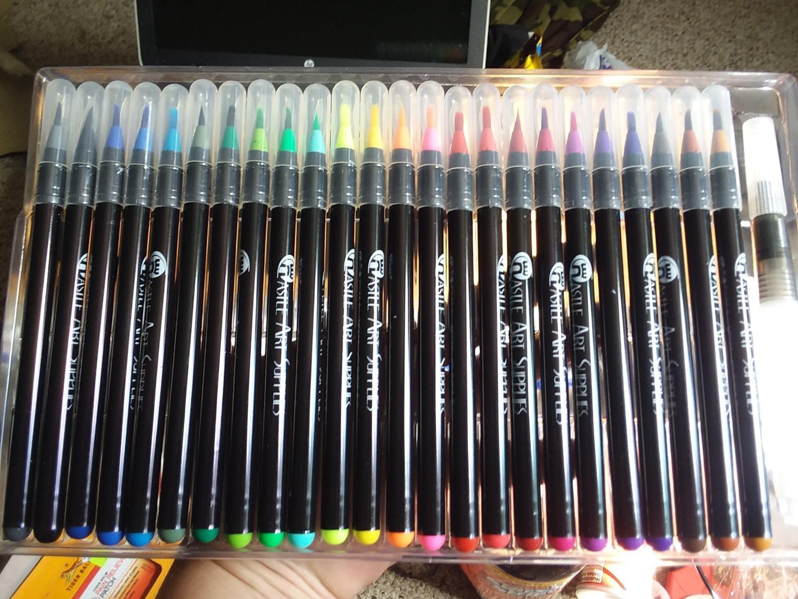 Castle Art Supplies Watercolor Brush Pens for Artists - 24 Colors customer photo 1