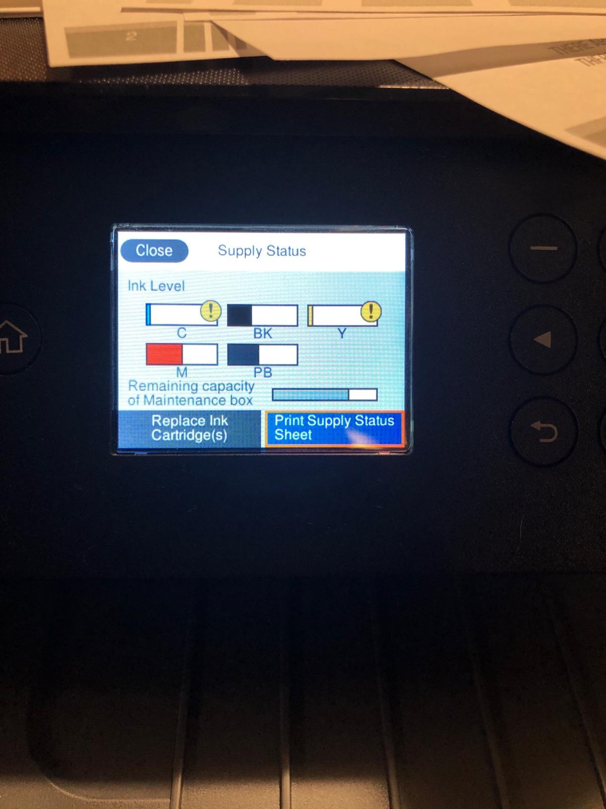 Epson Expression Premium XP-6000 Wireless Color Photo Printer with Scanner & Copier, Amazon Dash Replenishment Ready customer photo 1