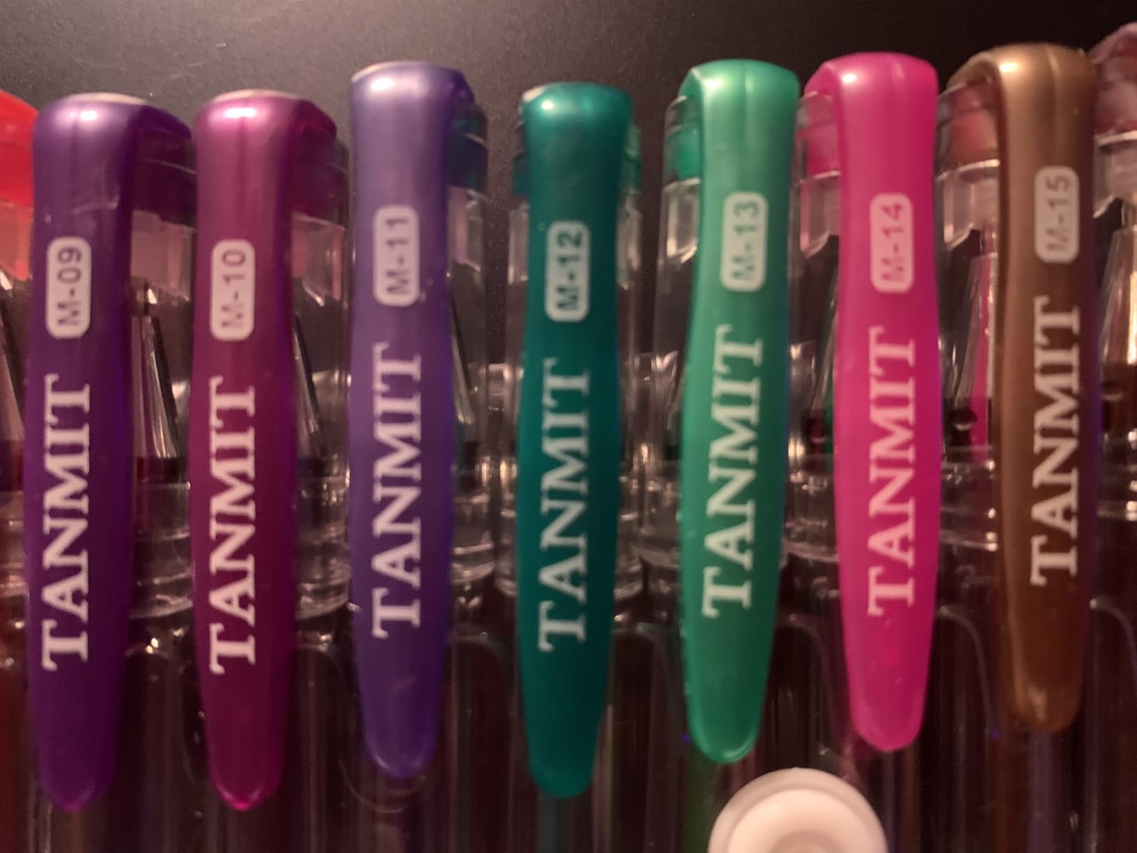 TANMIT 36 Colors Gel Pens Set for Adult Coloring Books with 40% More Ink customer photo 1