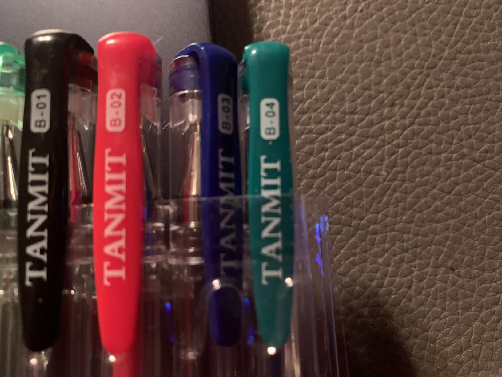 TANMIT 36 Colors Gel Pens Set for Adult Coloring Books with 40% More Ink customer photo 2