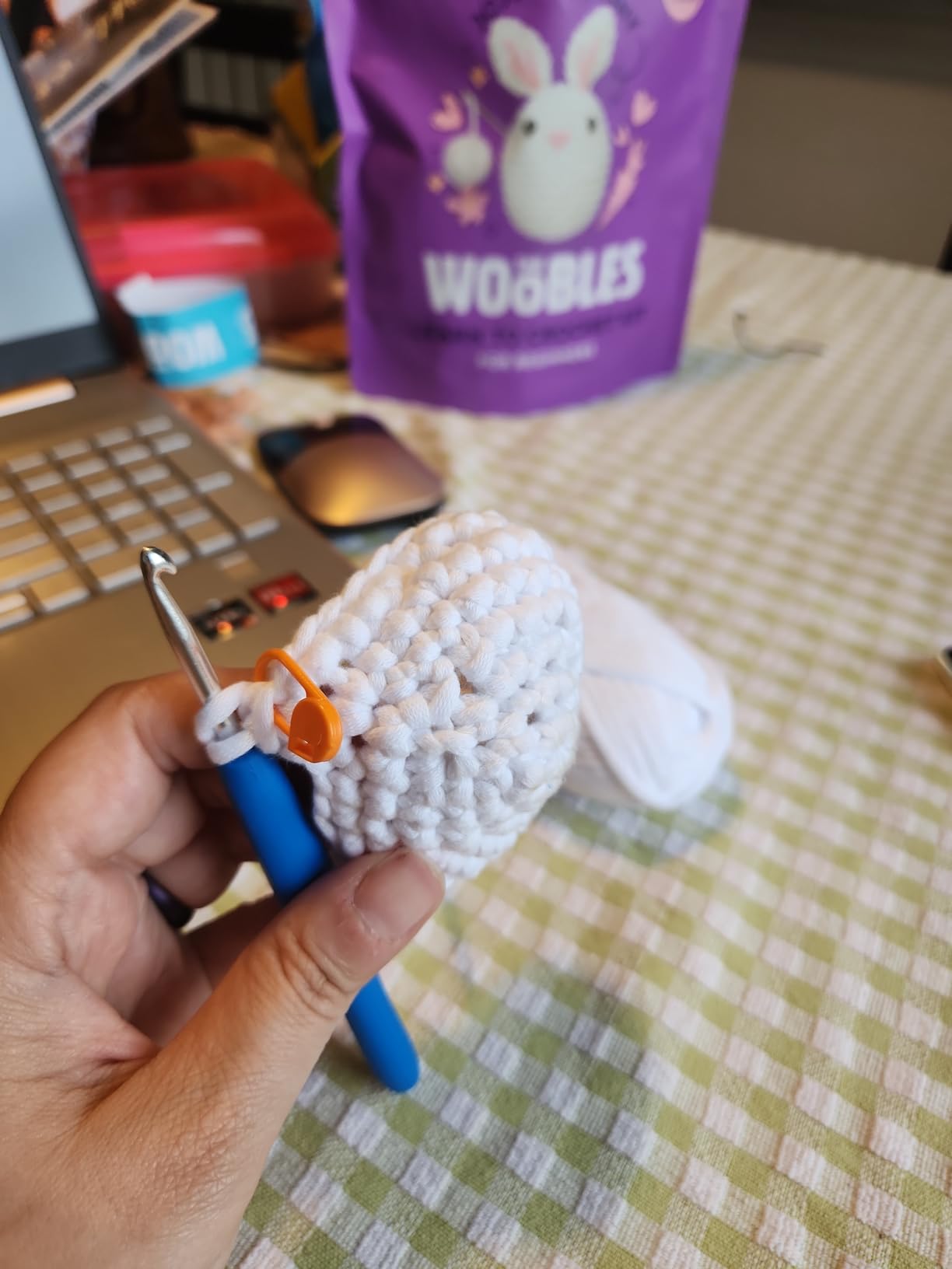 The Woobles Crochet Kit for Beginners (JoJo the Bunny) customer photo 1