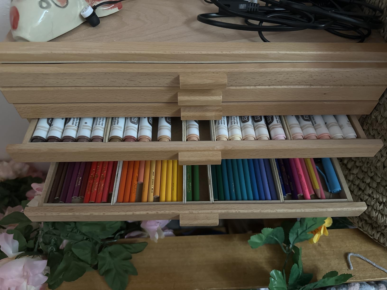 U.S. Art Supply 10-Drawer Artist Tool Supply Box with Storage Drawers customer photo 1