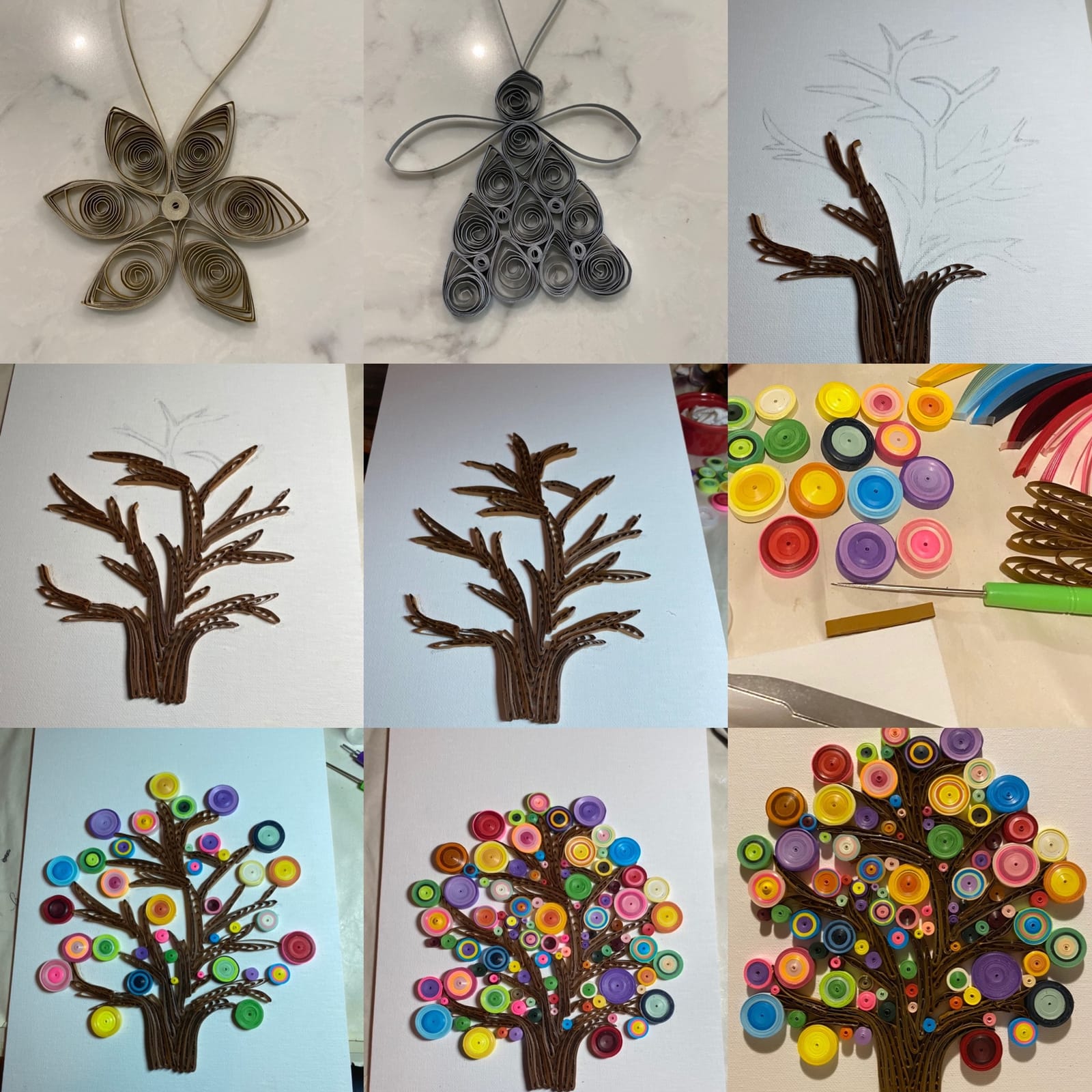 TUPARKA 15 PCS Paper Quilling Kits with 29 Colors 600 Strips Quilling Paper DIY Design Drawing Handcraft Tool customer photo 1