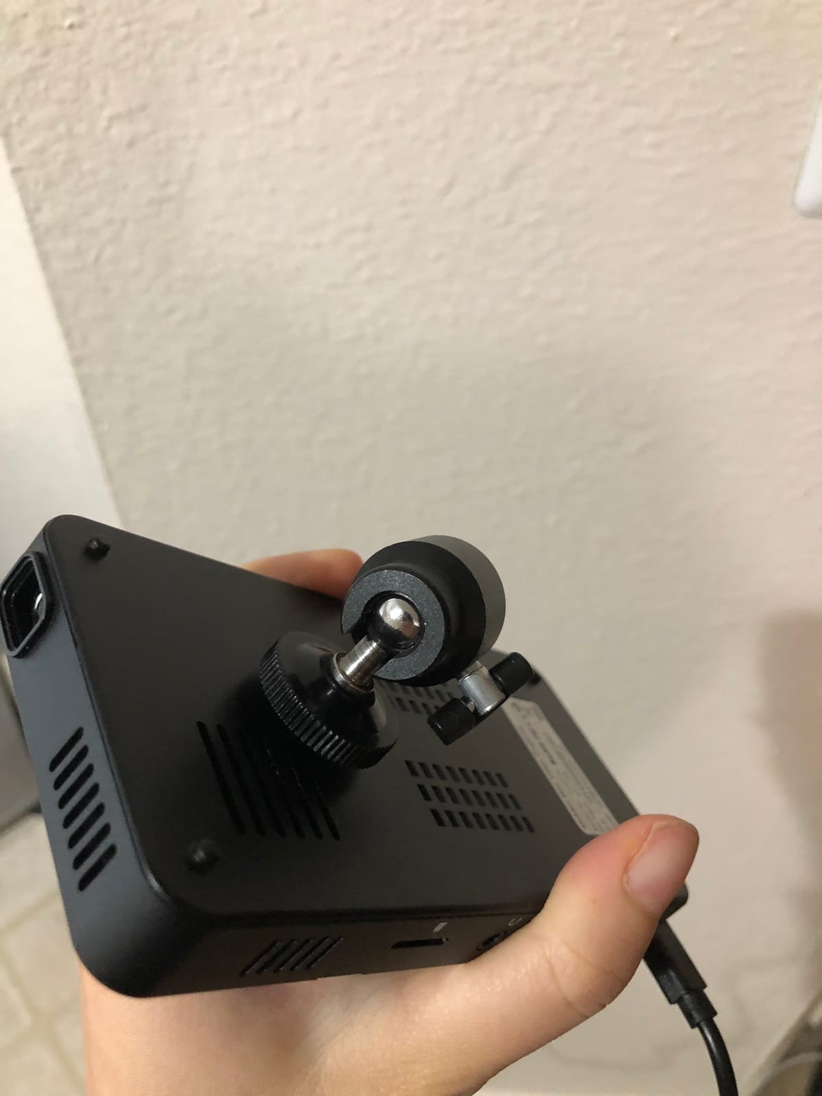 ChromLives Photo Copy Stand Pico Projector Stand with Phone Clamp Overhead Phone Mount Smartphone Compatible Tripod customer photo 1