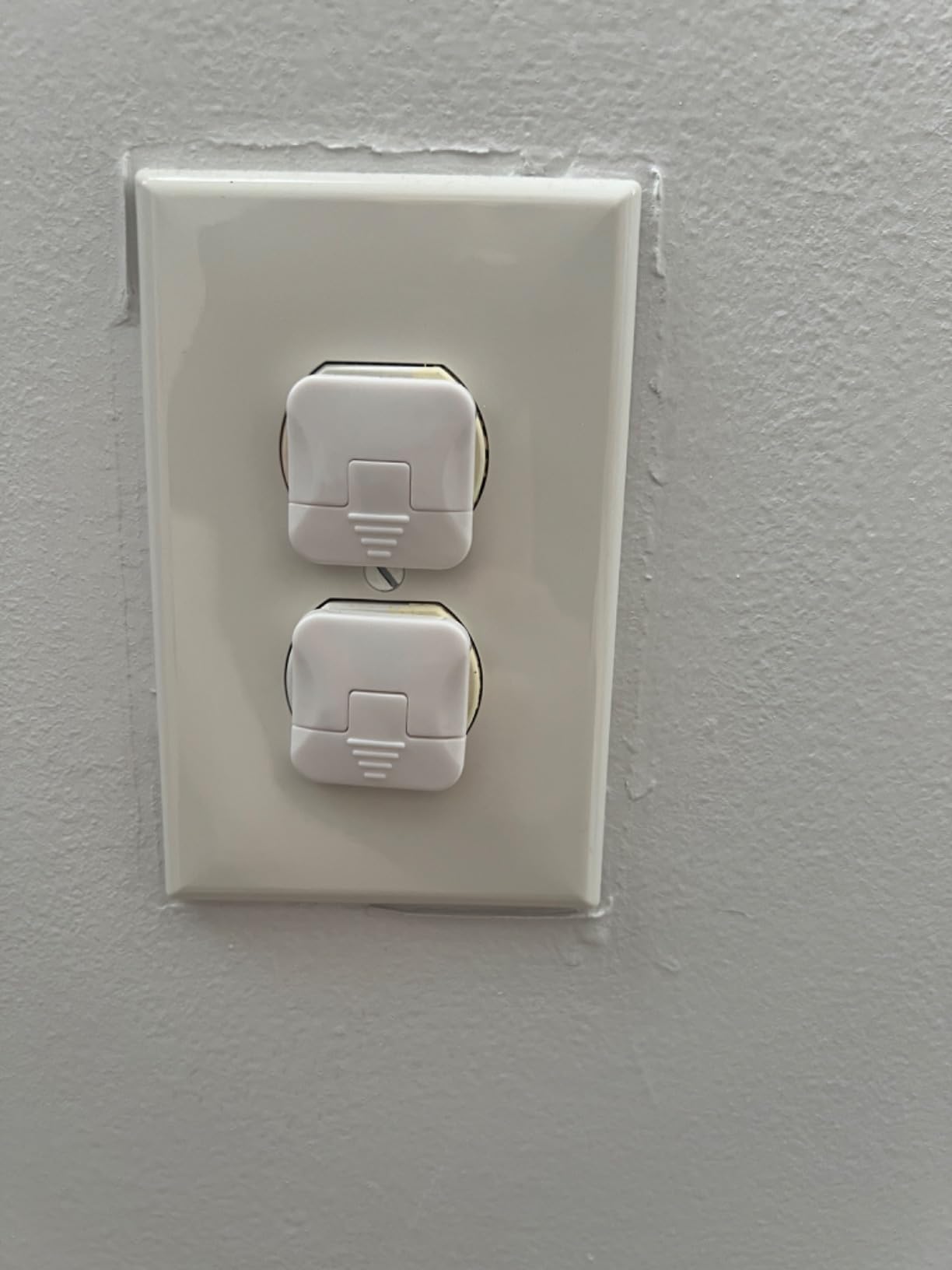 Outlet Covers Babepai 38-Pack White Child Proof Electrical Protector Safety Improved Baby Safety Plug Covers customer photo 1