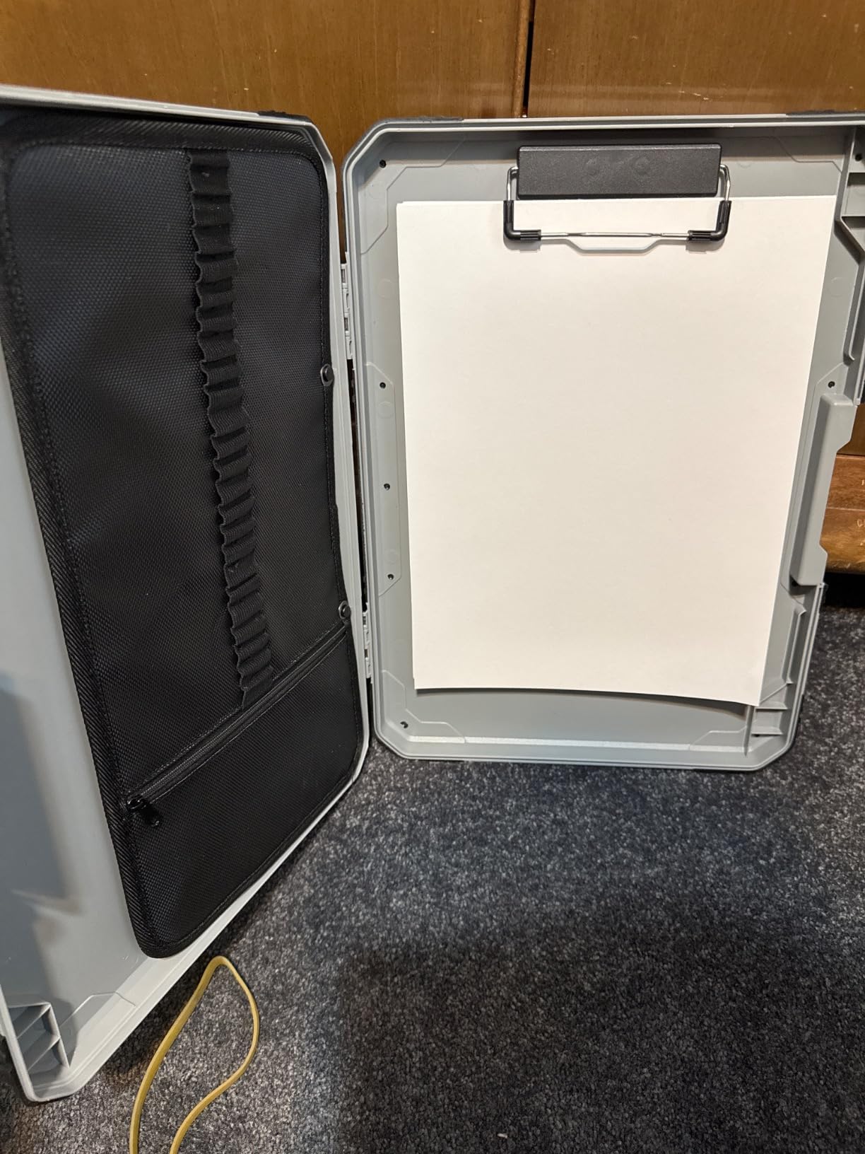 ArtBin Sketch Board with Internal Craft Storage, Drawing Surface, Grey customer photo 2