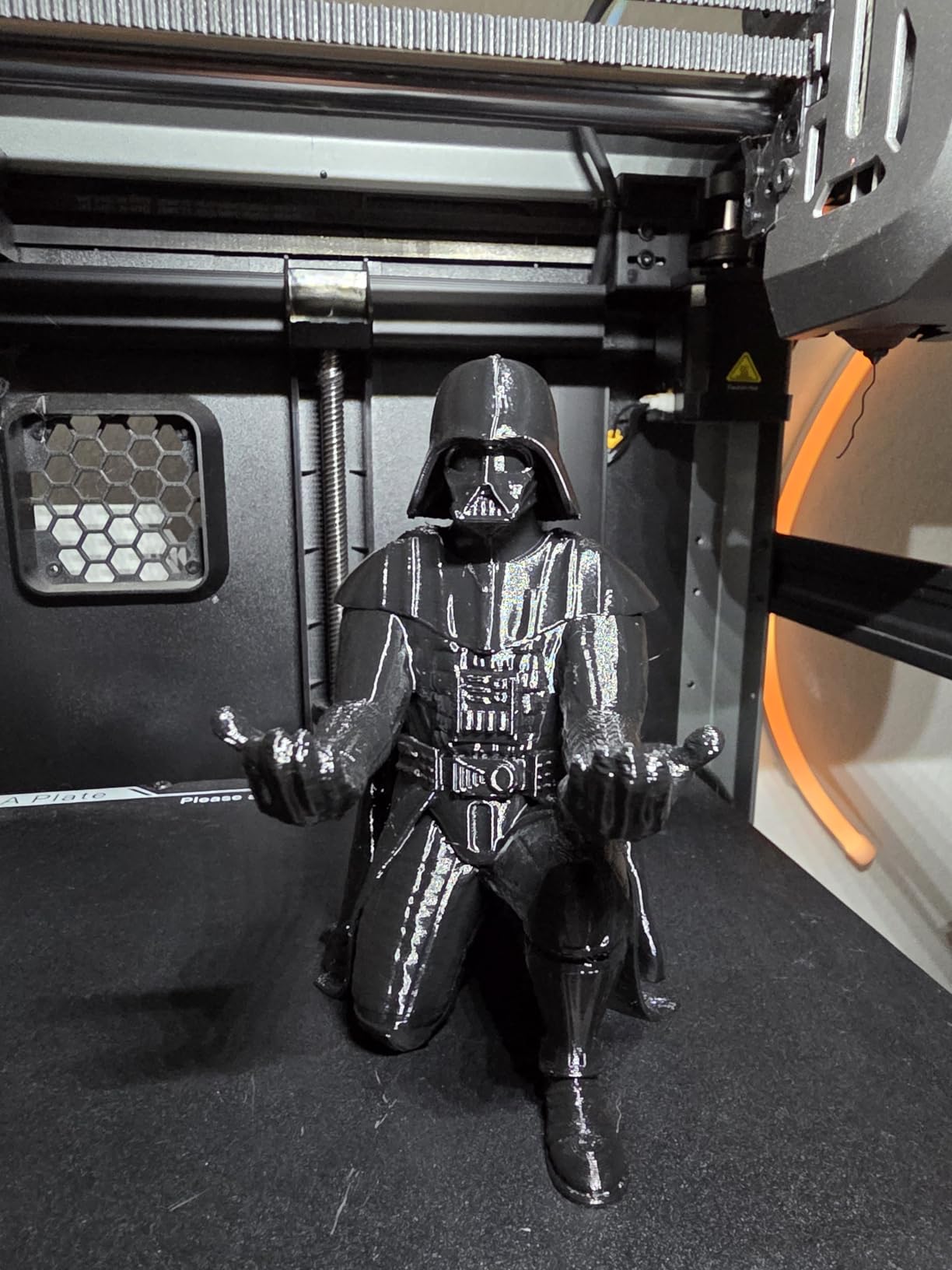 OVERTURE High Speed PLA Filament 1.75mm 3D Printer Filament,1kg Black customer photo 2