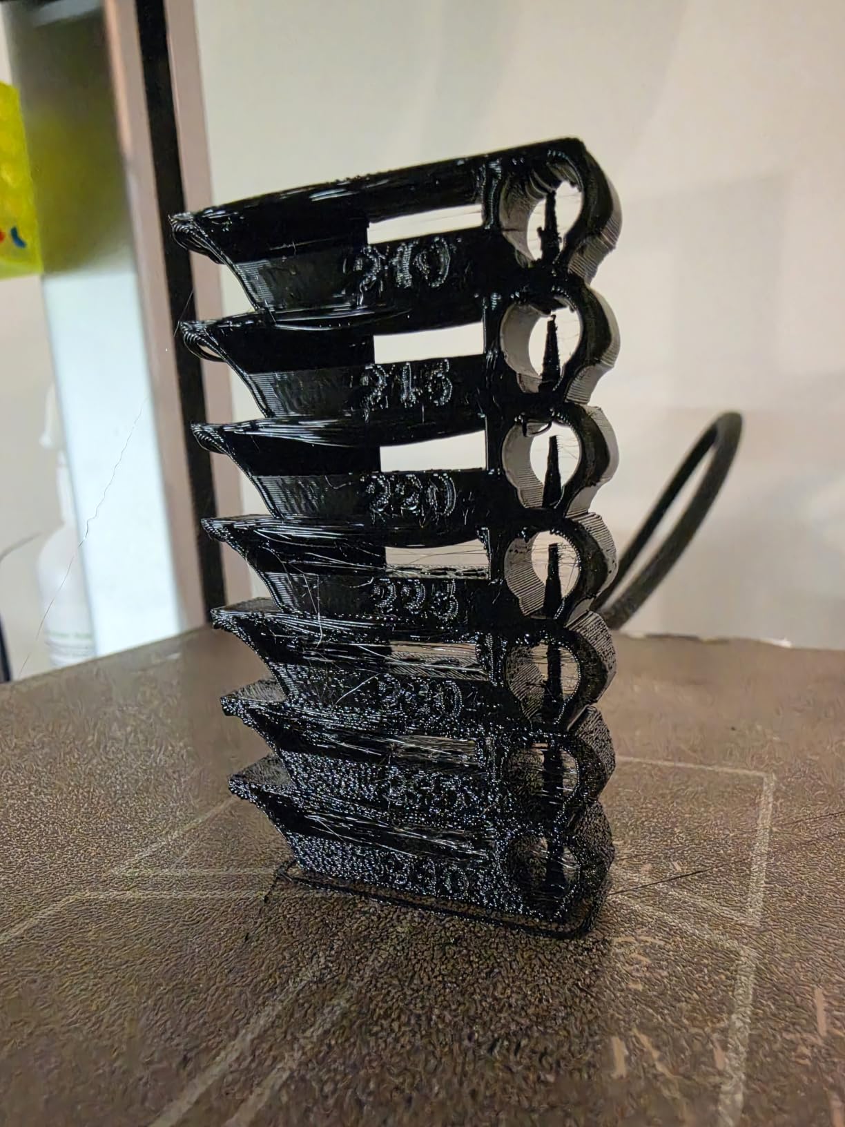 YOUSU TPU 95A Flexible 3D Printer Filament 1.75mm, Black, 1kg customer photo 2