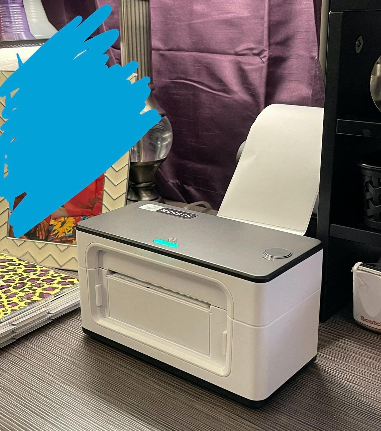 MUNBYN RealWriter 941 Bluetooth USB 4x6 Shipping Thermal Label Printer customer photo 1