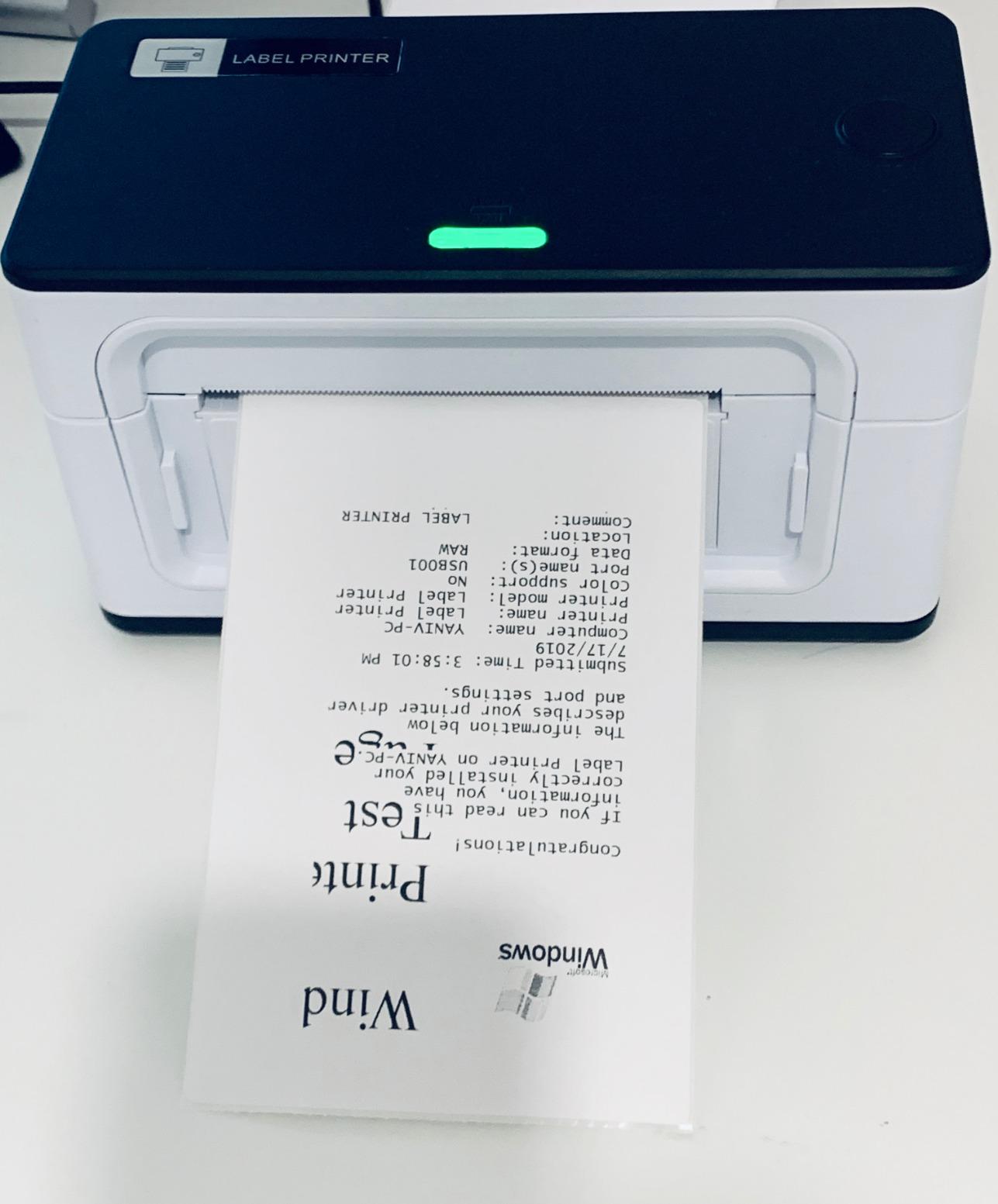 MUNBYN RealWriter 941 Bluetooth USB 4x6 Shipping Thermal Label Printer customer photo 2